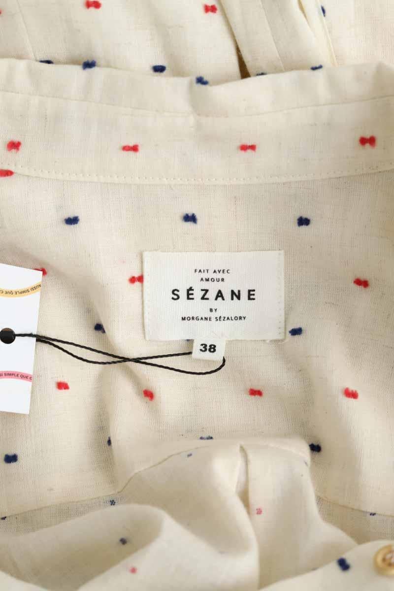 Linen jumpsuit SEZANE - Seconde main Beige