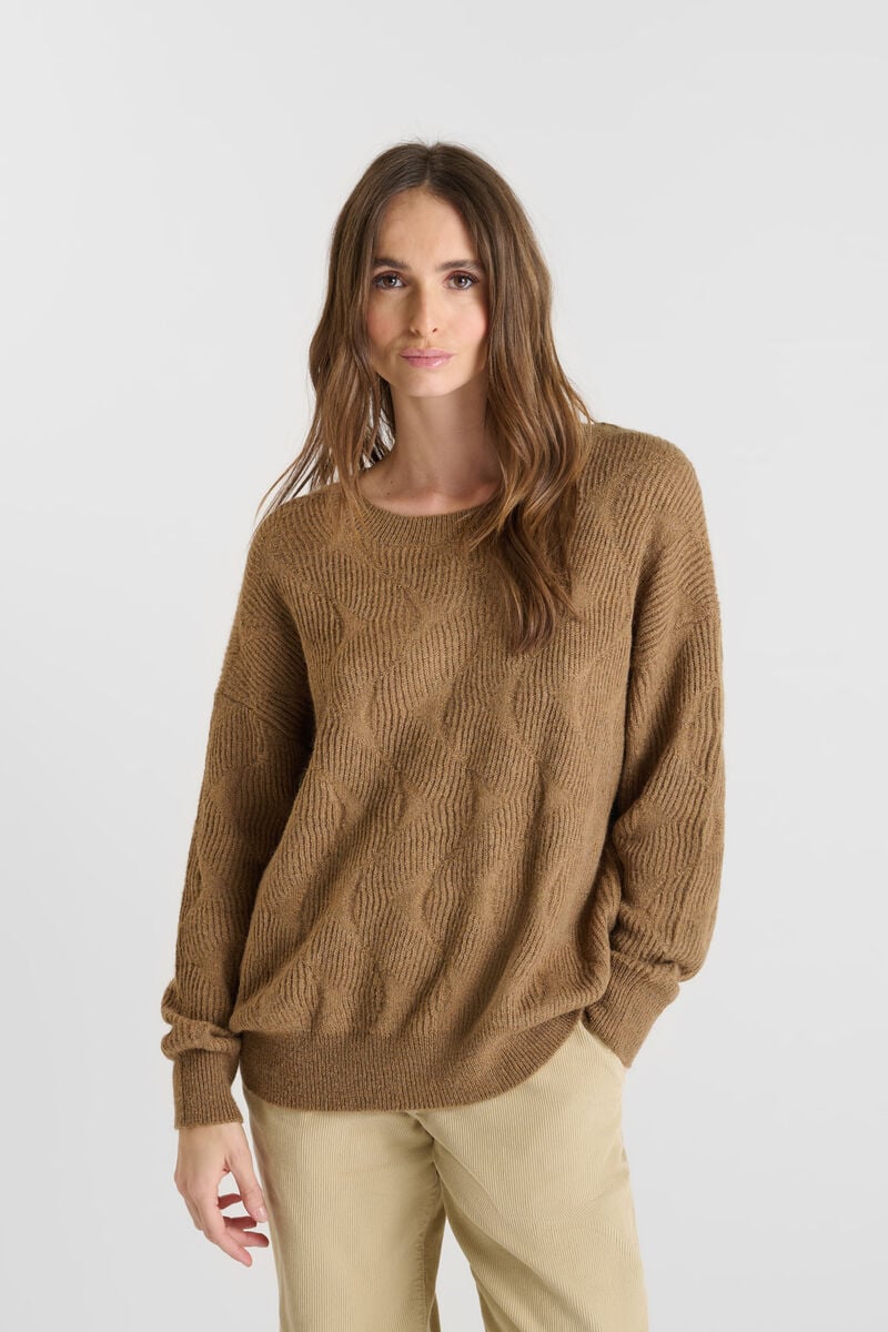 Sweater LE TEMPS DES CERISES Brown