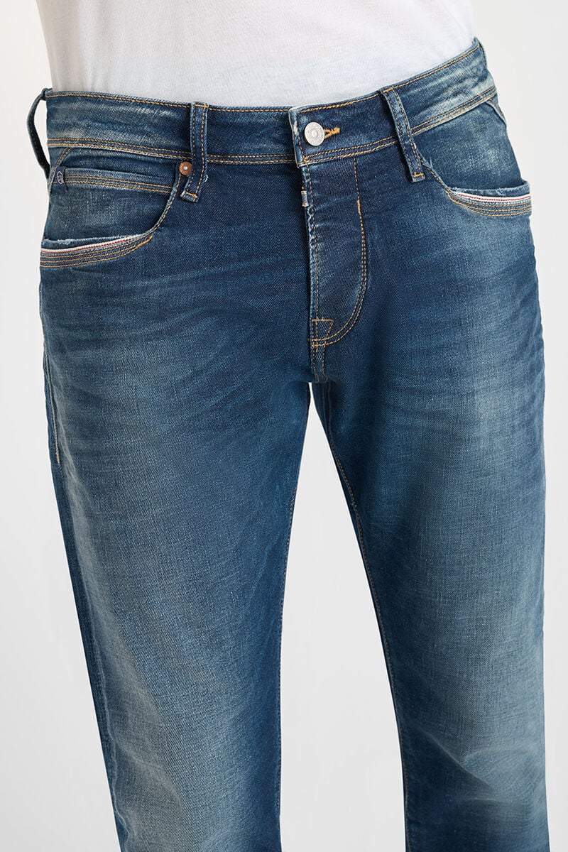 Slim stretch jeans, length 34 LE TEMPS DES CERISES Blue