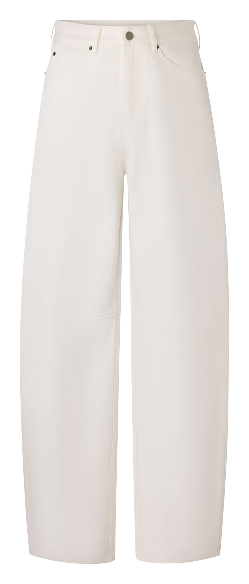 Cotton balloon jeans SOEUR White