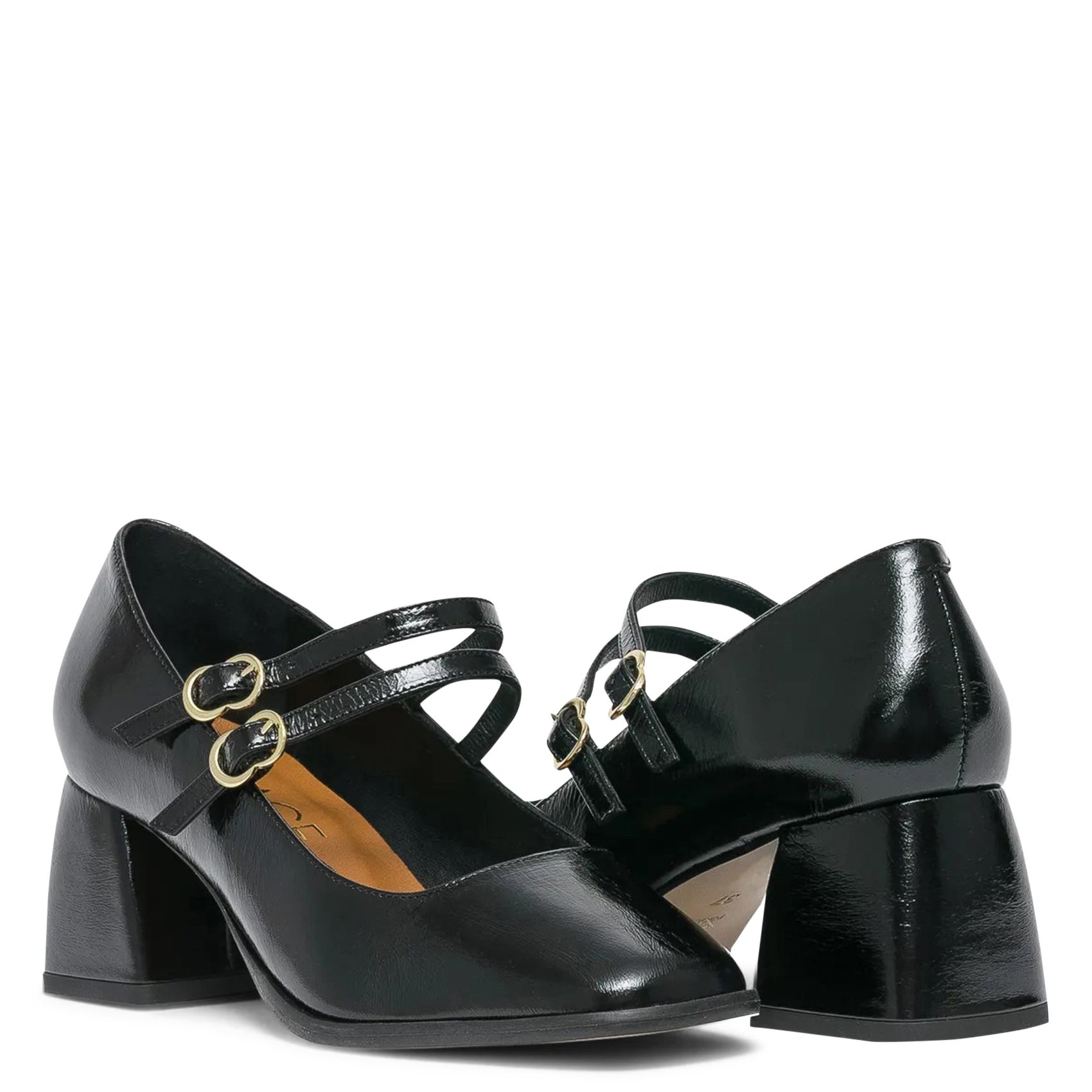 Escarpins en cuir BOCAGE Noir