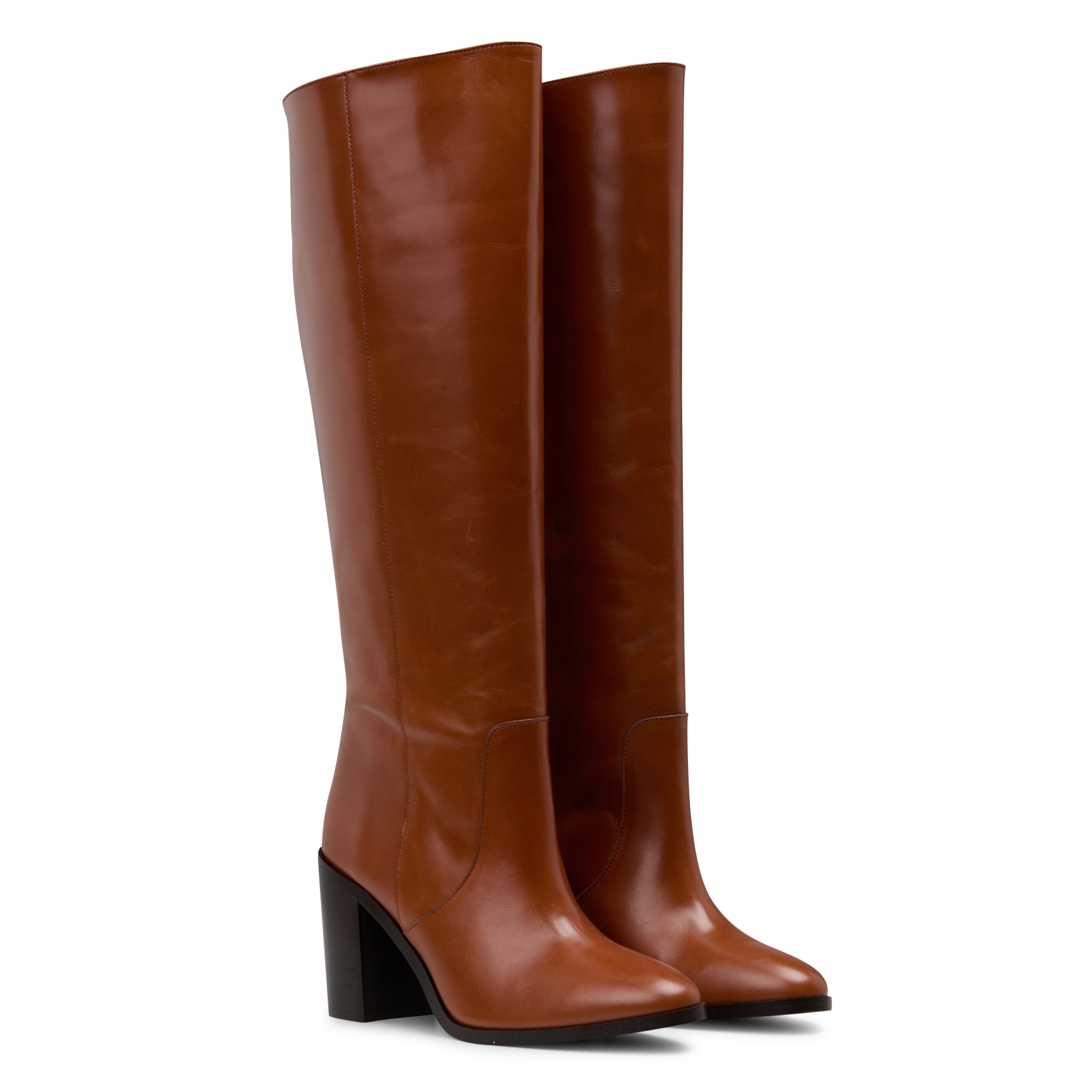 Bottes en cuir MAISON 123 Beige