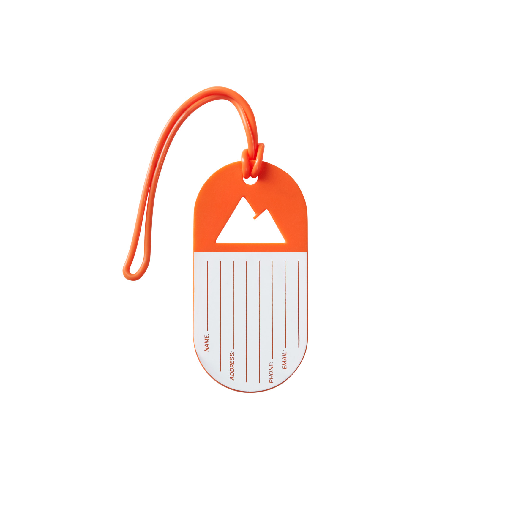 Étiquette bagages taille s AMERICAN TOURISTER Orange