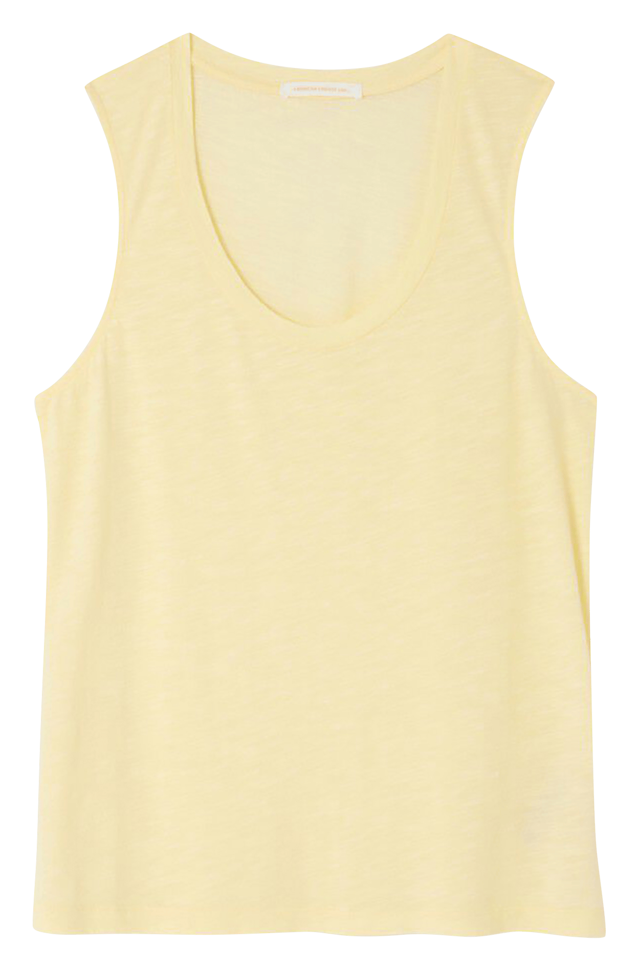 Débardeur à col rond en coton mélangé AMERICAN VINTAGE