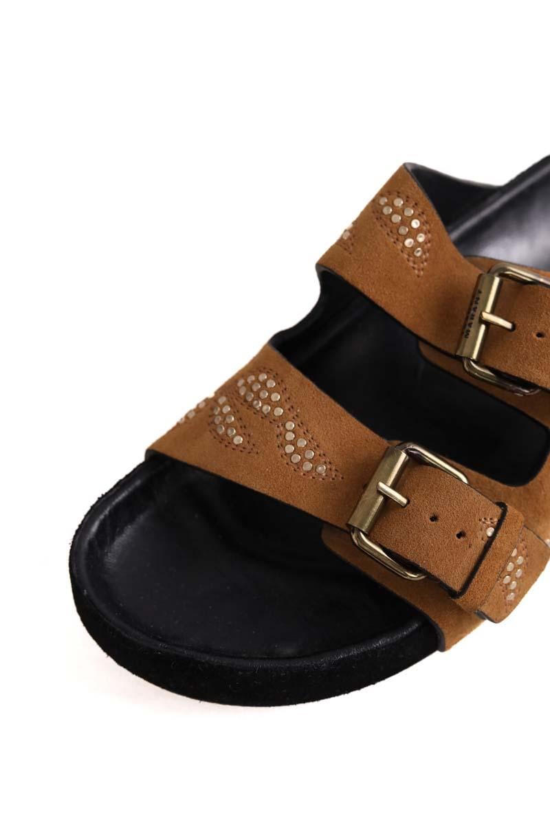Mules ISABEL MARANT - Seconde Main Marron