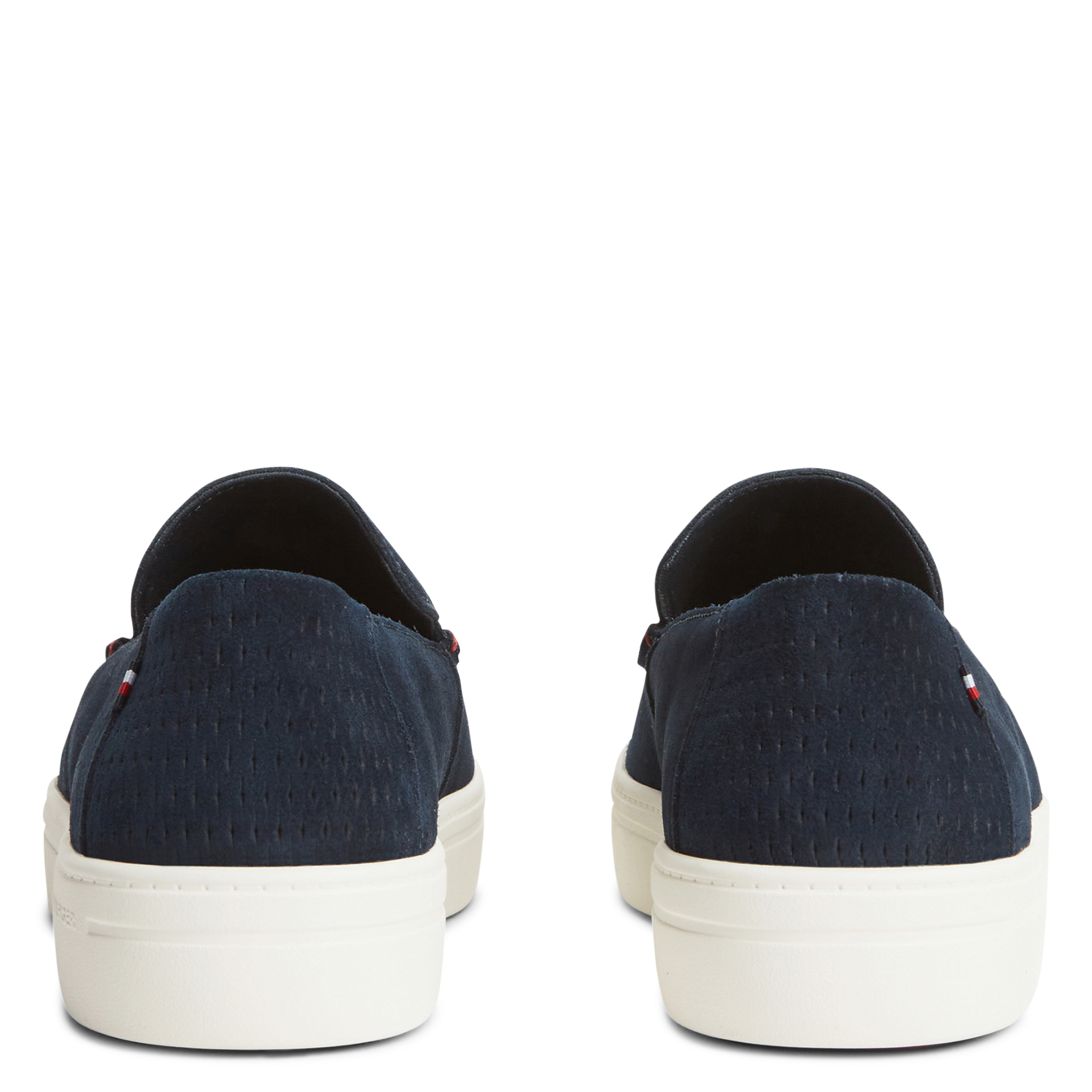 Mokassins aus Veloursleder TOMMY HILFIGER Blau