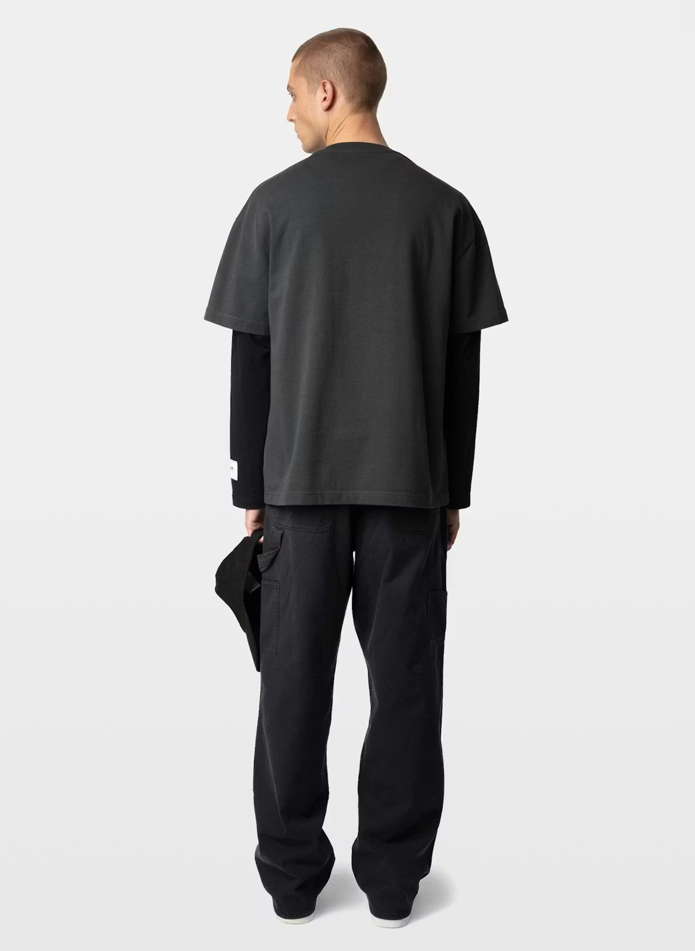 Tee-shirt oversize en coton bio ZADIG&VOLTAIRE Gris