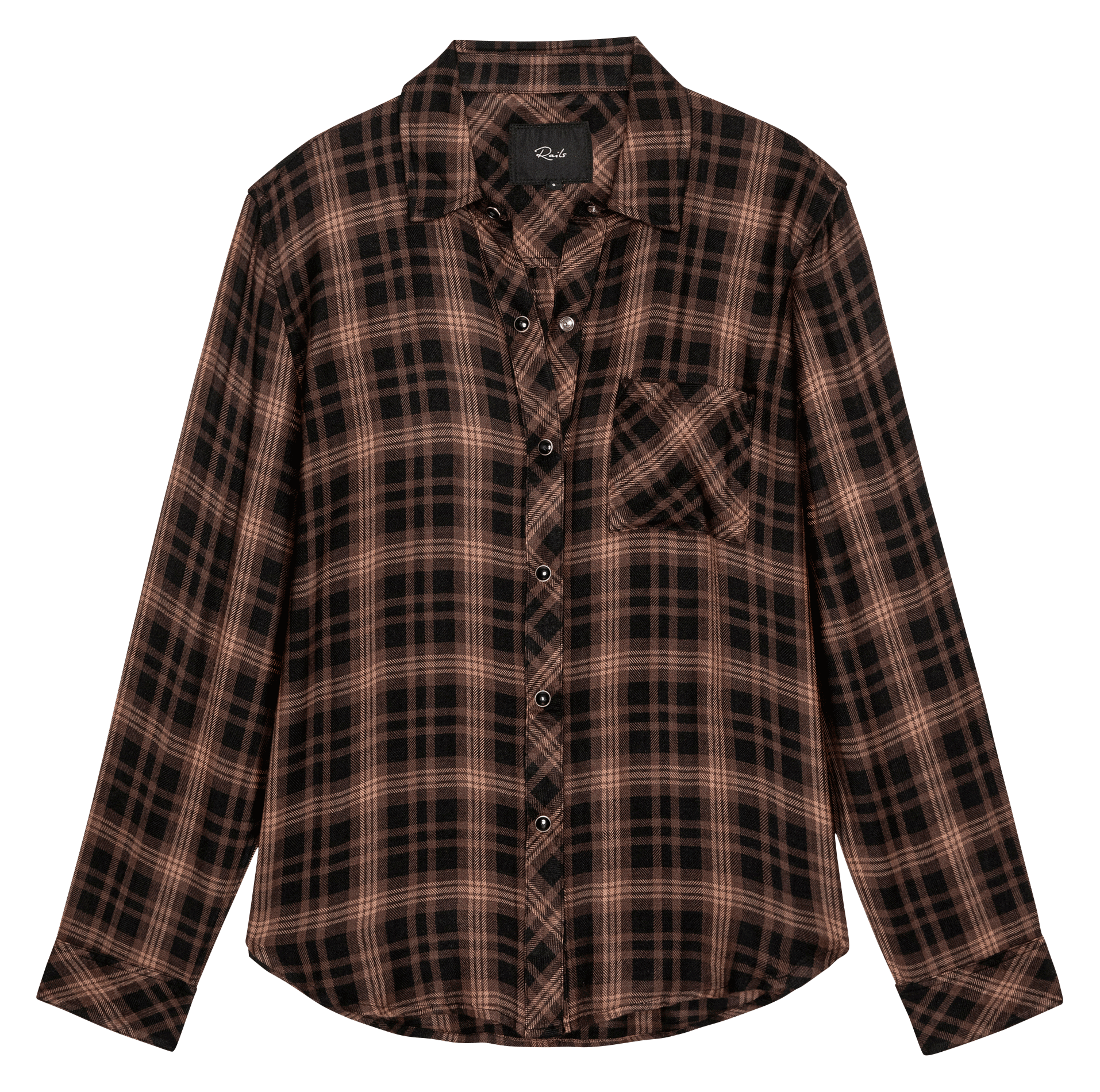 Straight checked shirt RAILS