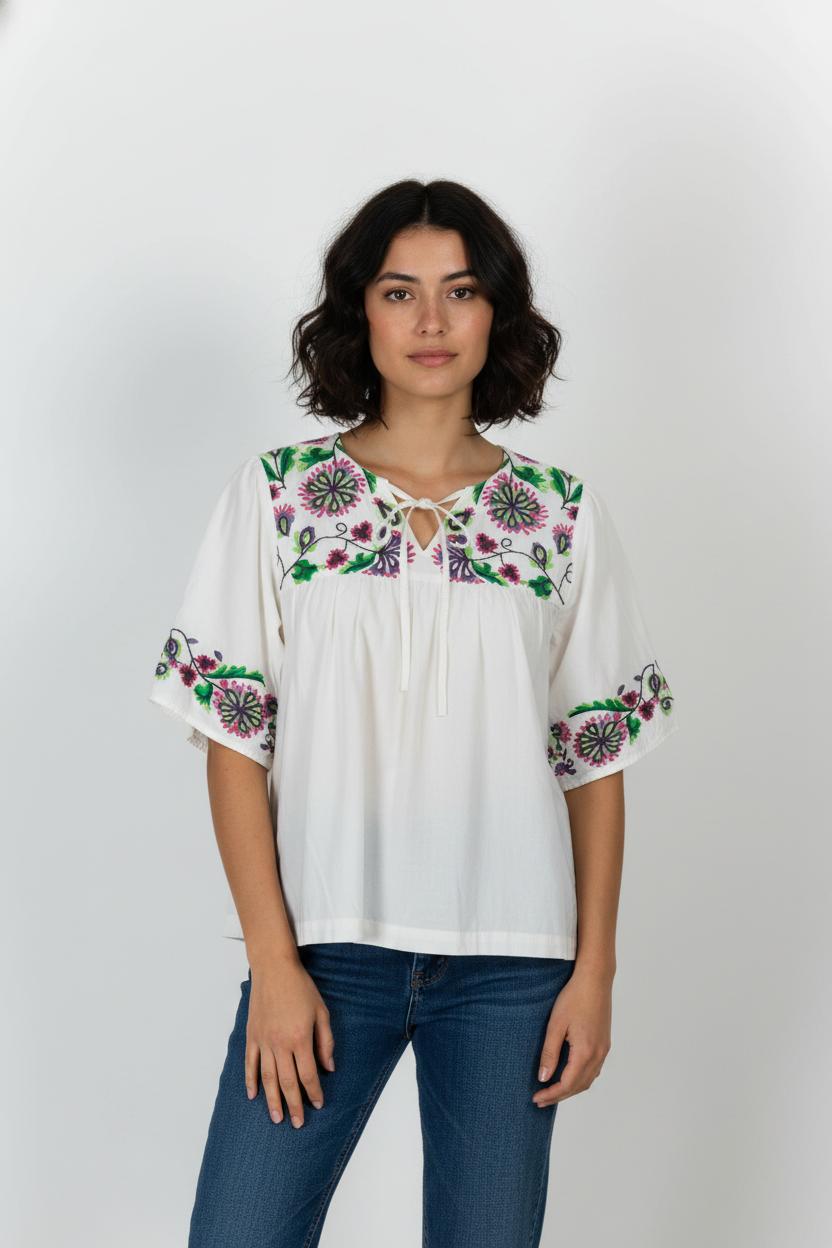 Blouse STELLA FOREST - SECONDE MAIN White