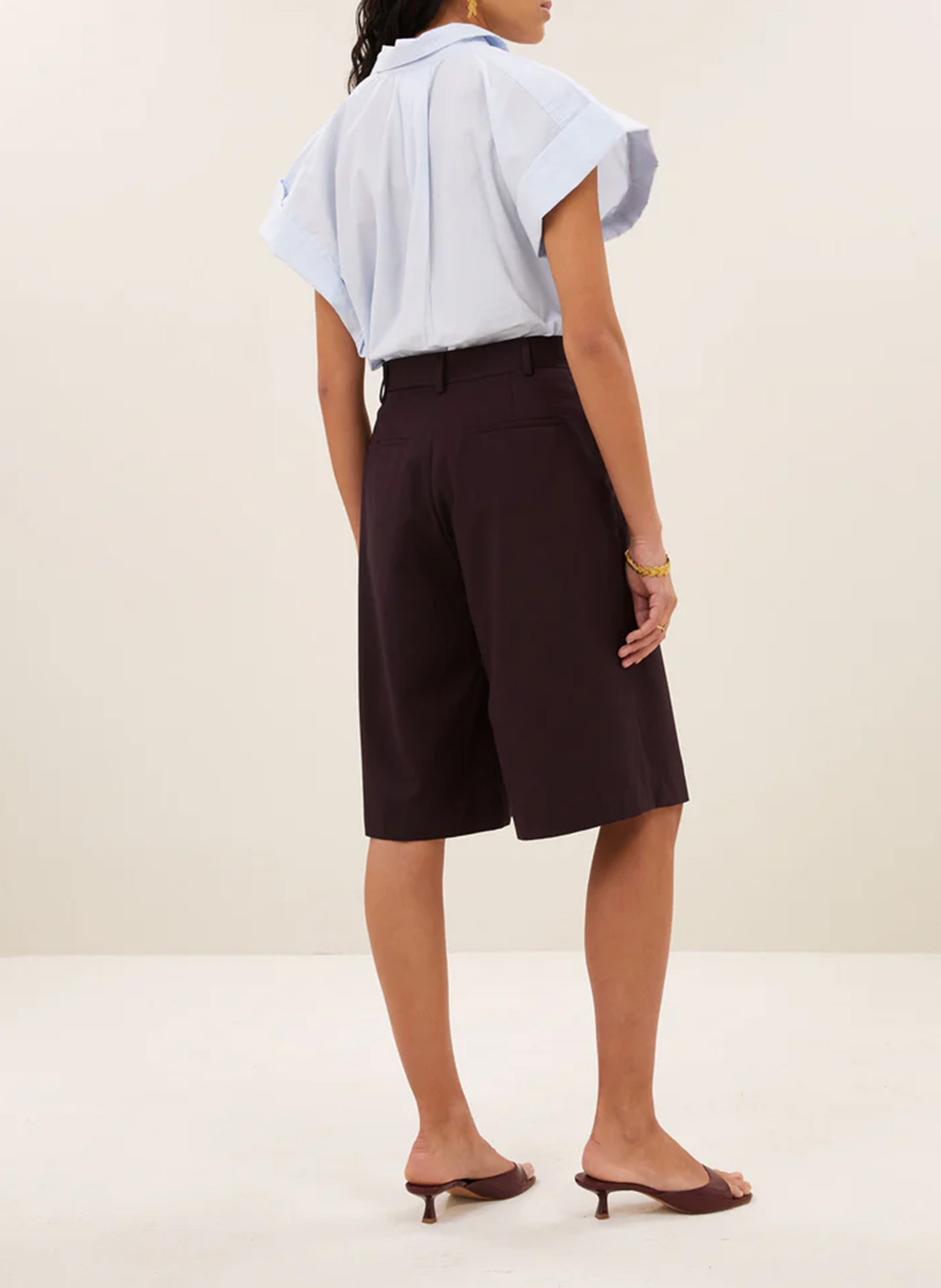 Große Bermuda Shorts BY BAR Rot