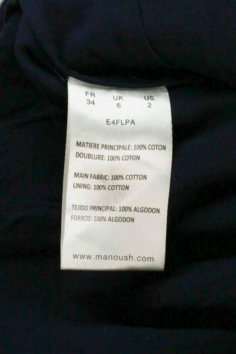 Straight-leg pants Manoush - Seconde Main Blue