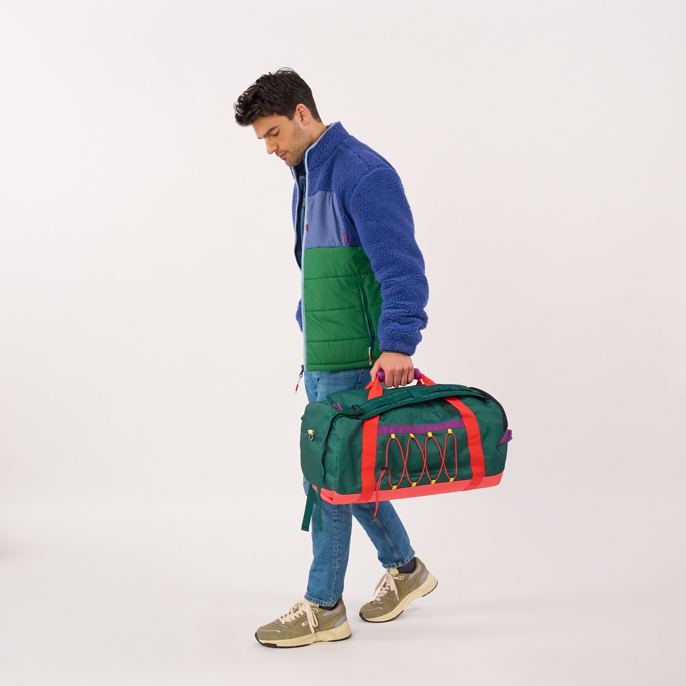 Travel bag made of recycled polyester BILLYBELT Green