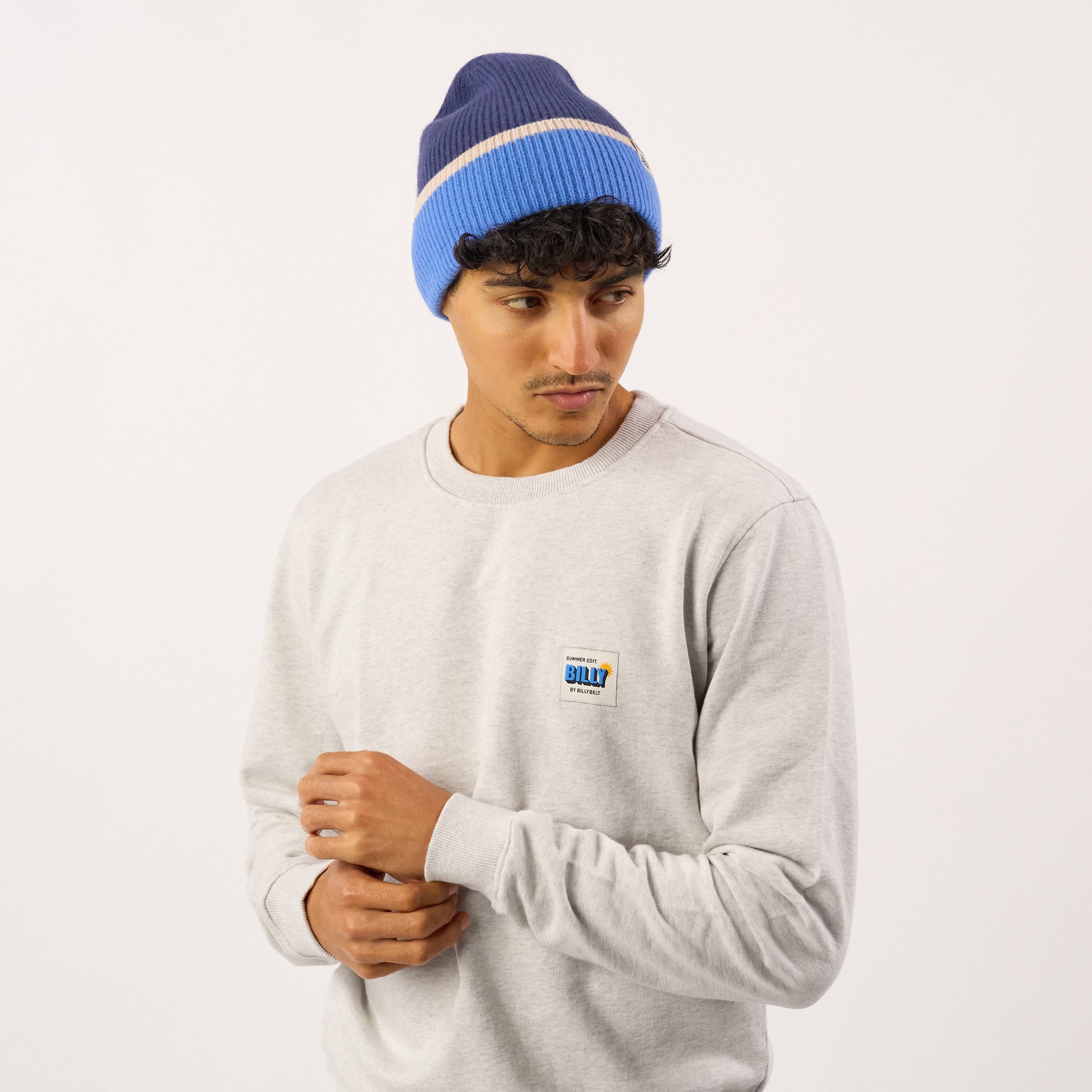 Wool hat BILLYBELT Blue