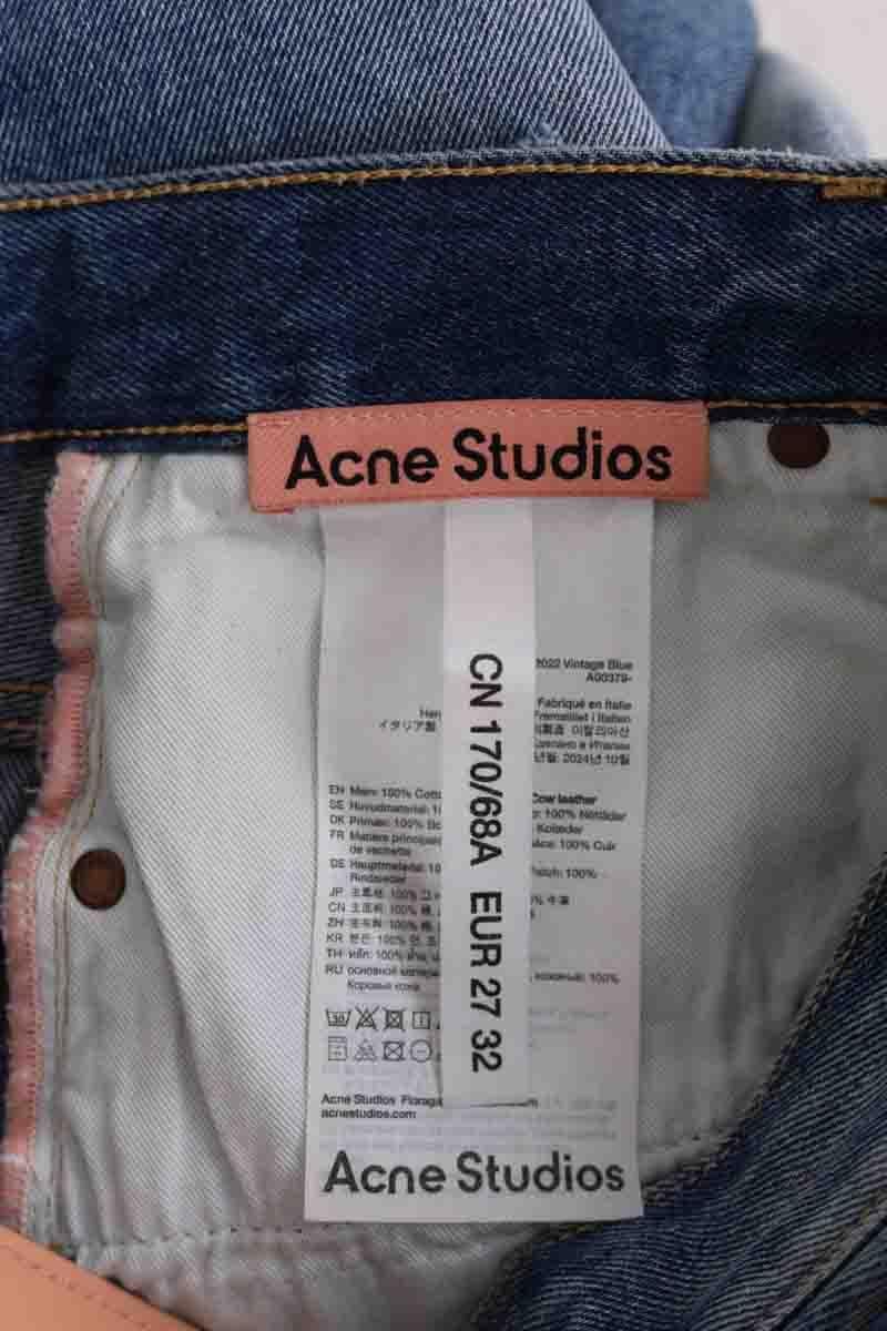 Wide-leg jeans ACNE STUDIOS - Seconde Main Blue