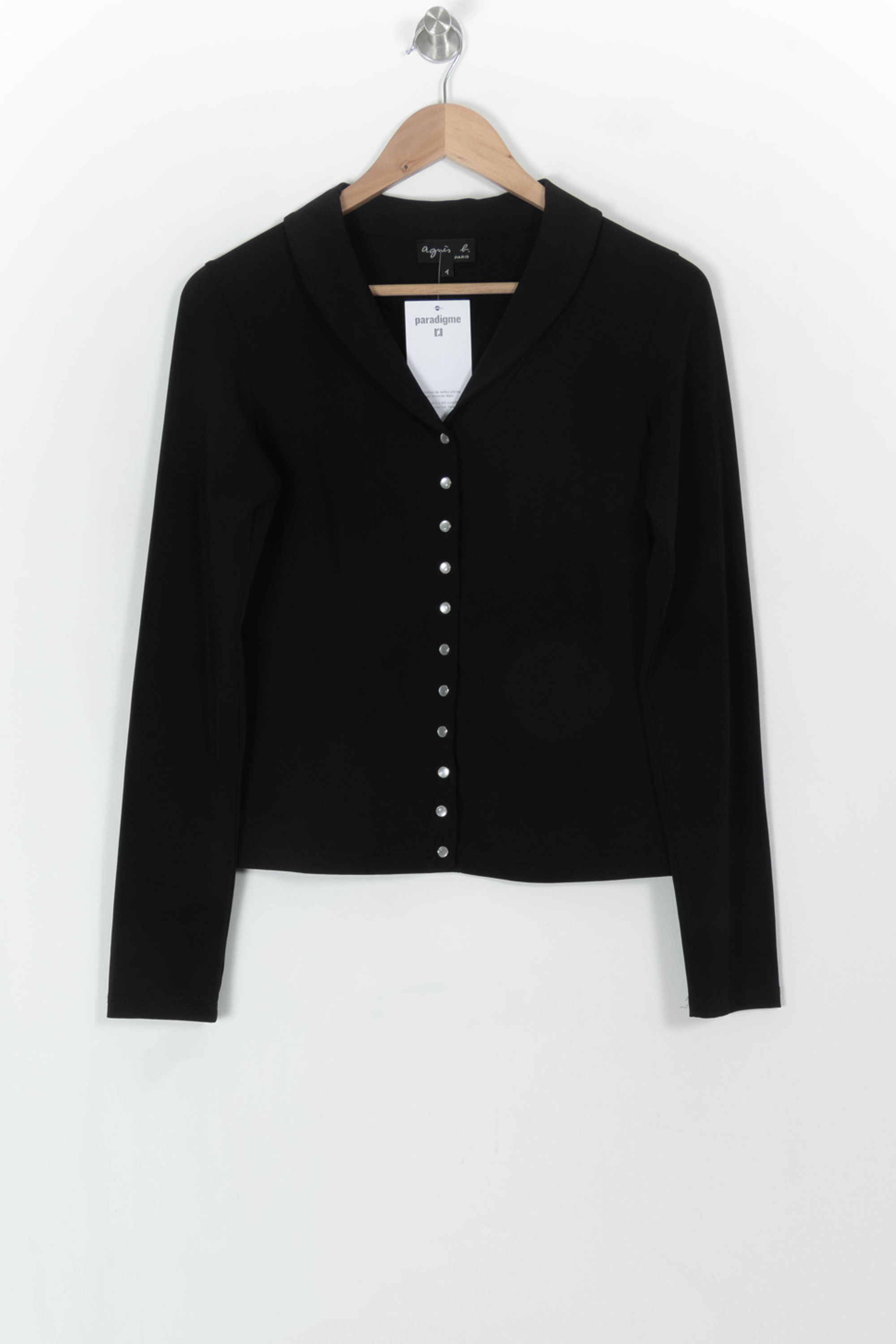 Blouse AGNES B. - Seconde Main Noir