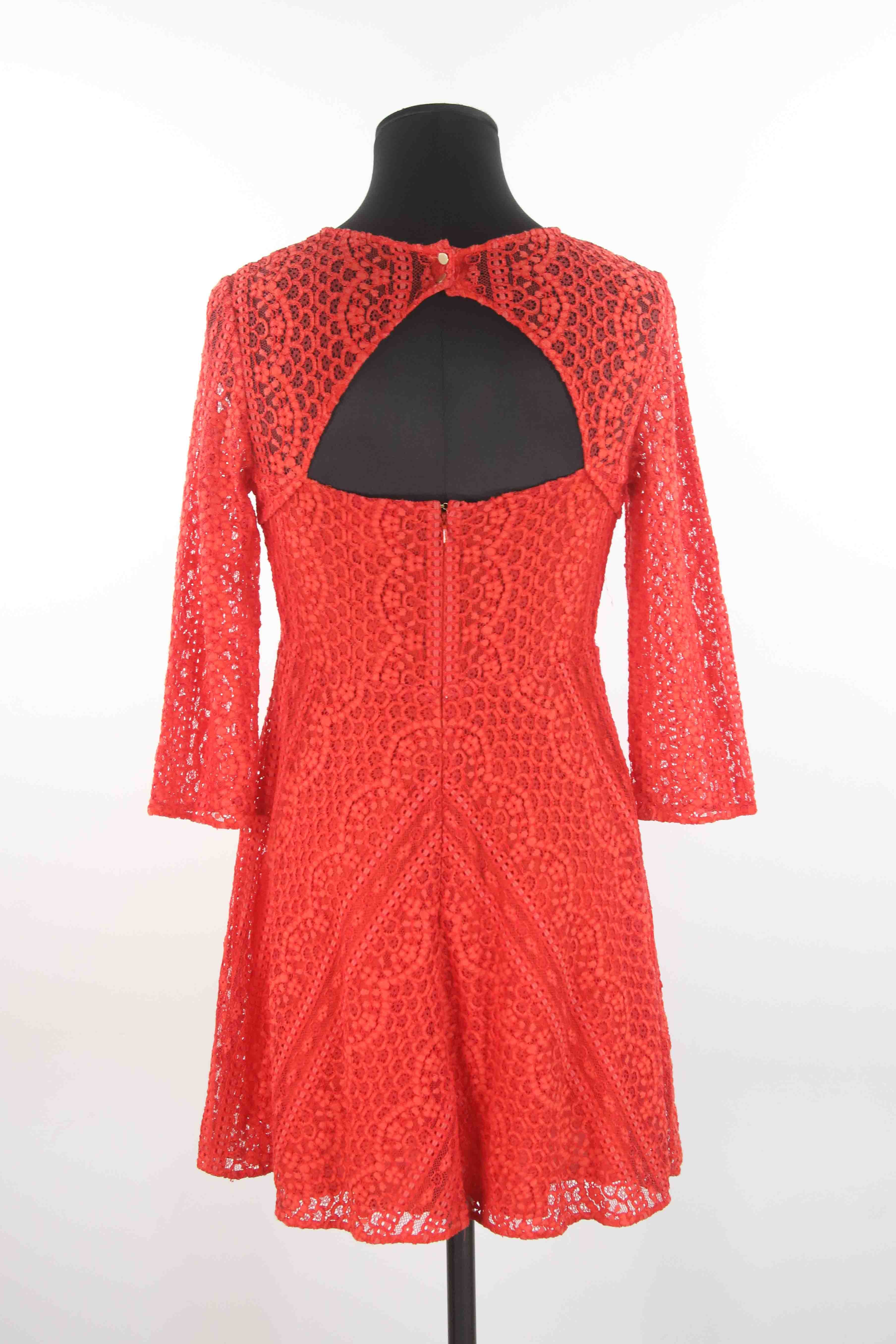 Sezane robe outlet rouge