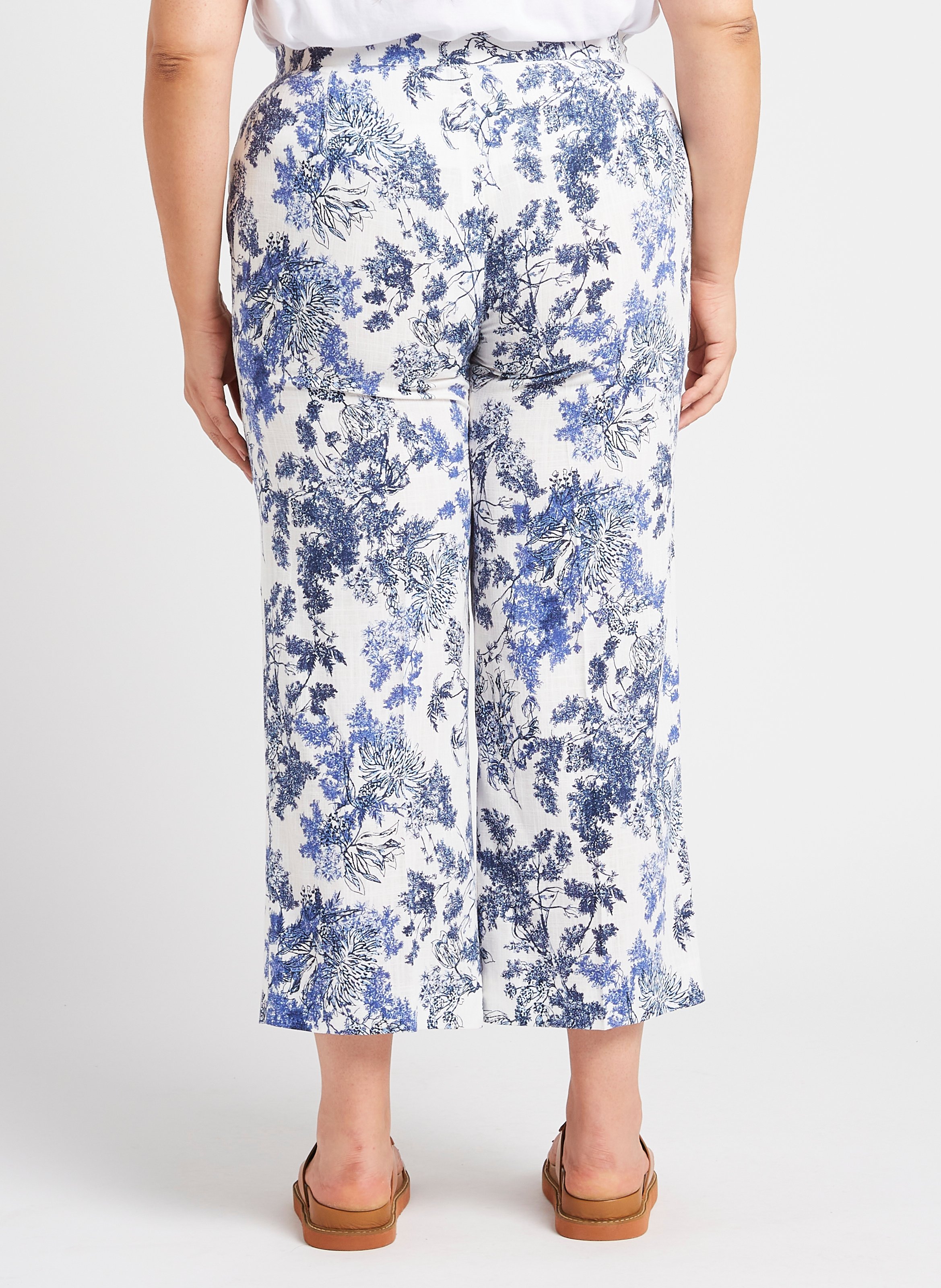 Pantalon droit cropped  PERSONA by Marina Rinaldi Blanc