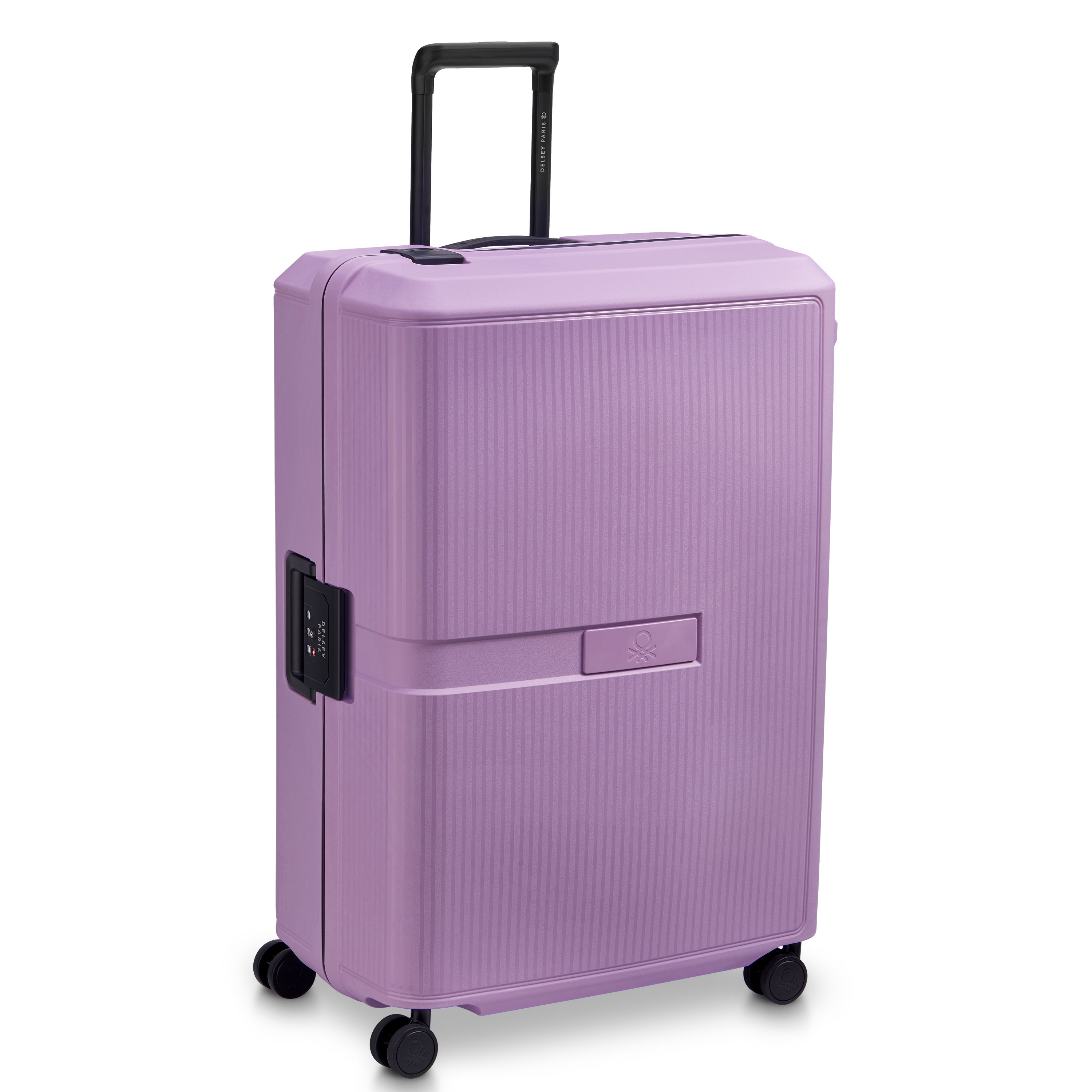 Rigid hold suitcase Purple