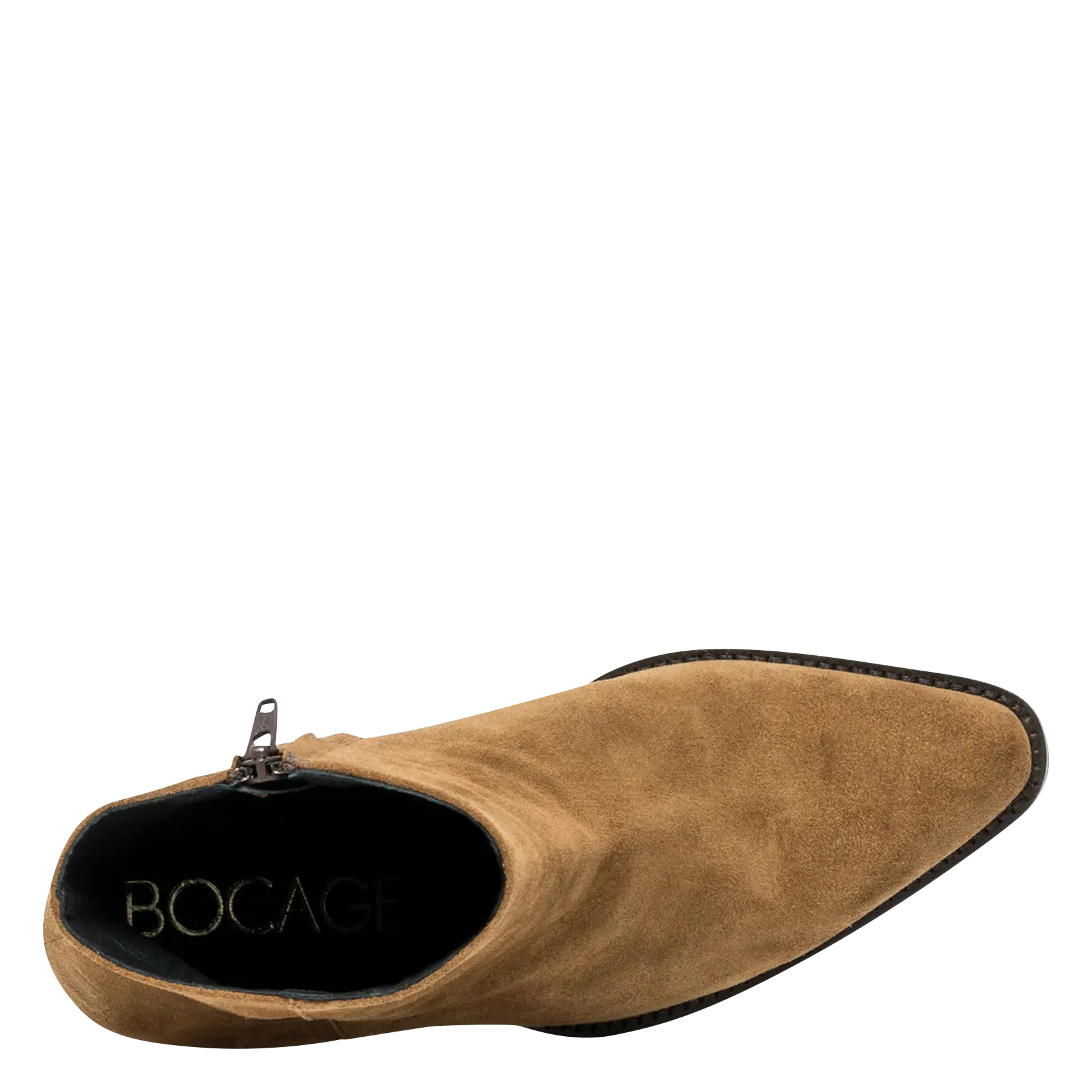 Bottines en cuir velours BOCAGE Vert