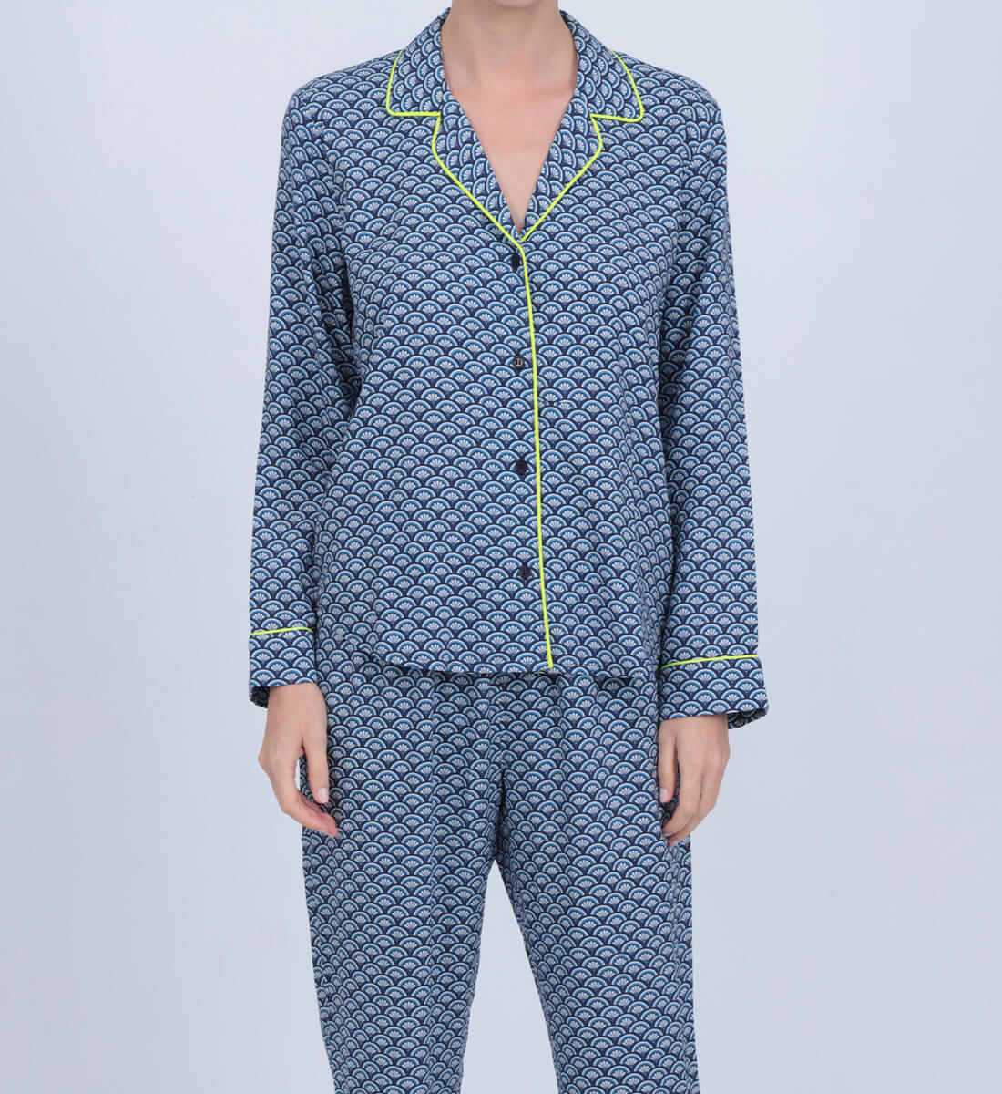 Kyoto pajamas GILI'S Blue