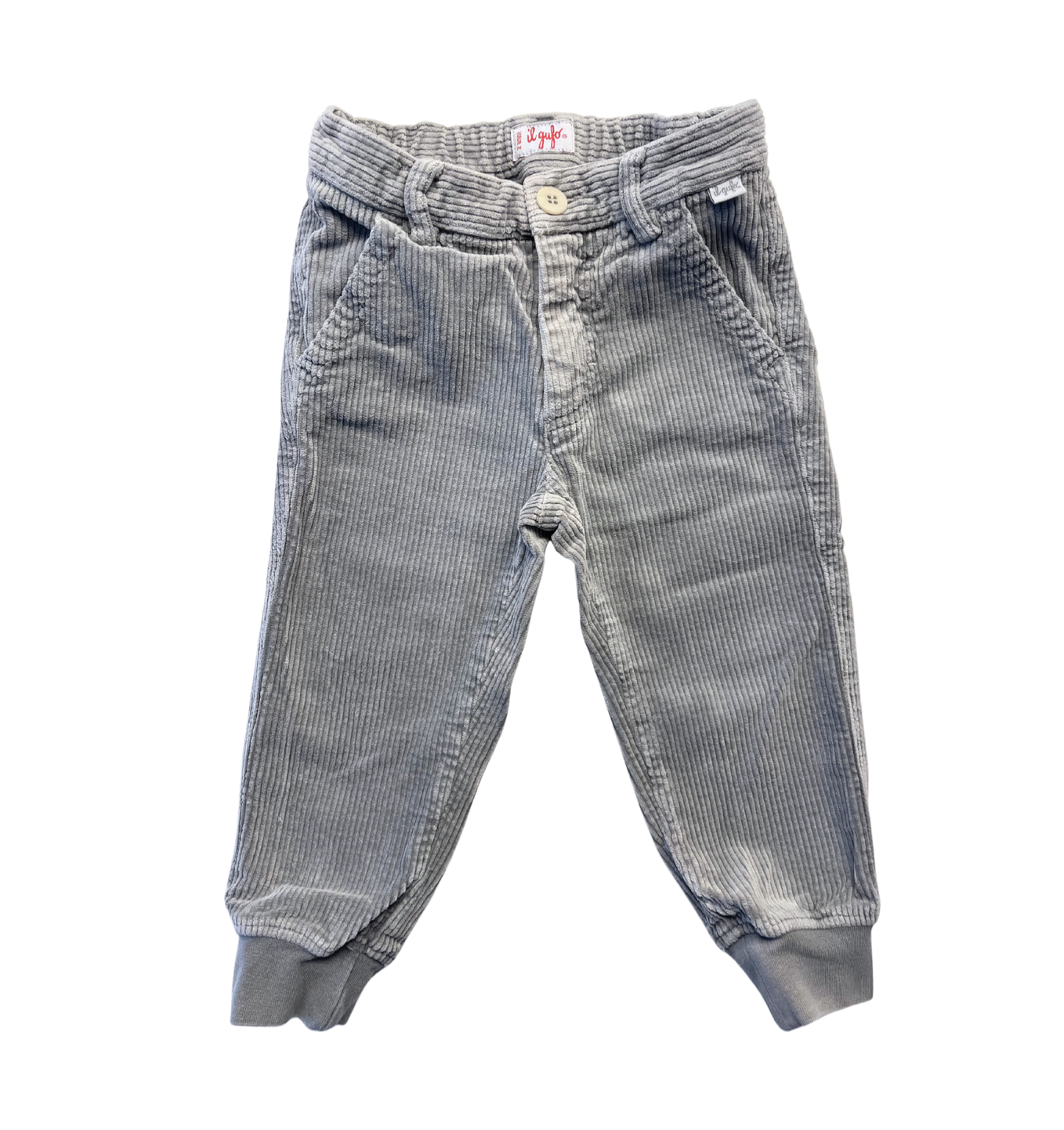 Grey baby pants - 24 months IL GUFO - Seconde main Grey