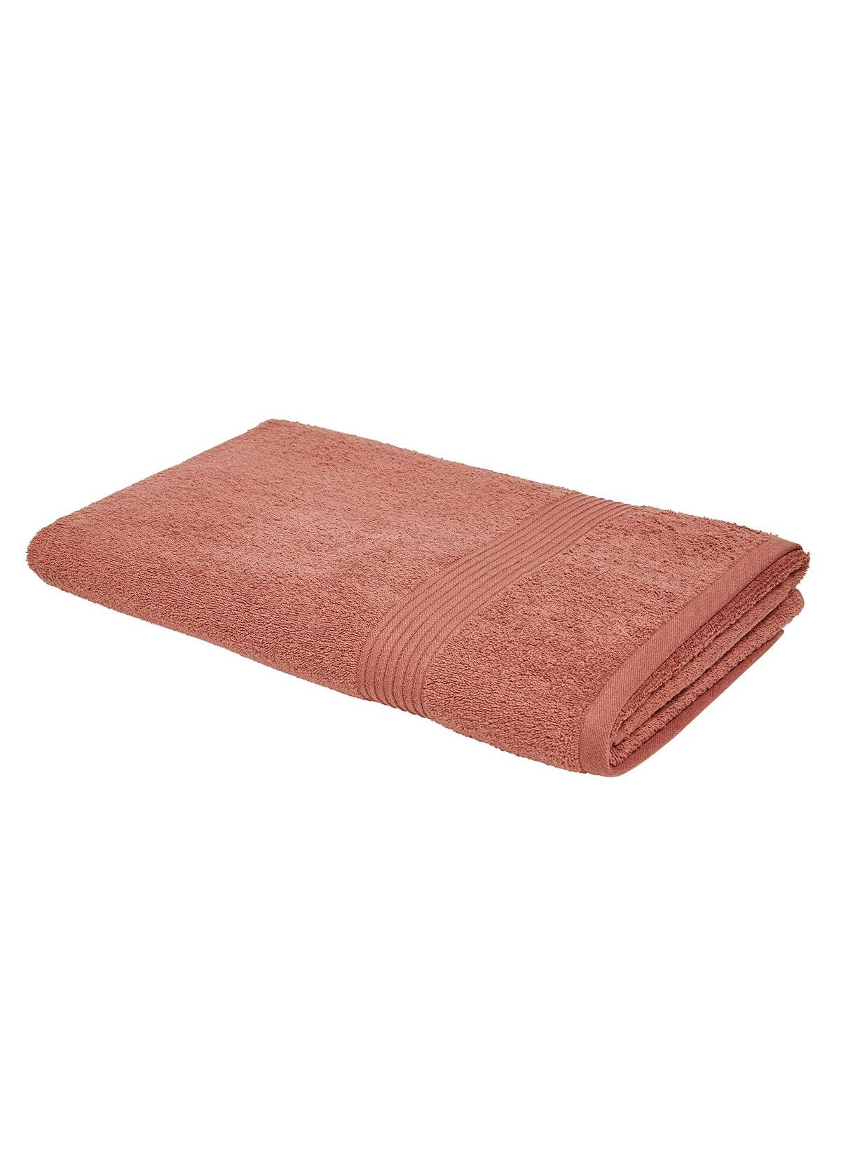 Solid color cotton beach towel TODAY LINGE DE MAISON Red