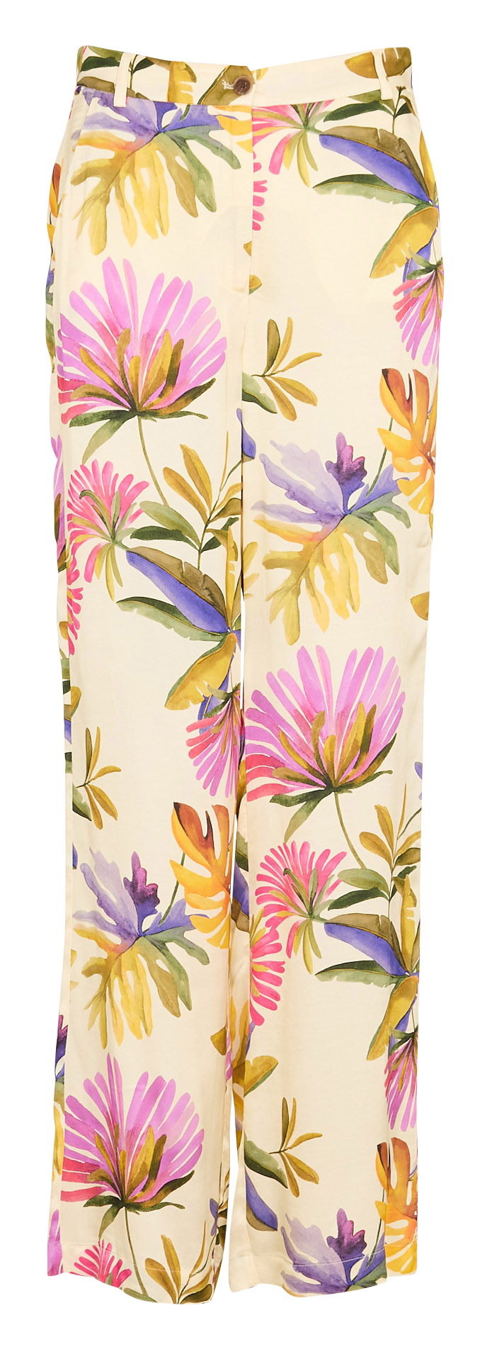 Bedruckte Slimfit-Hose HARTFORD Beige