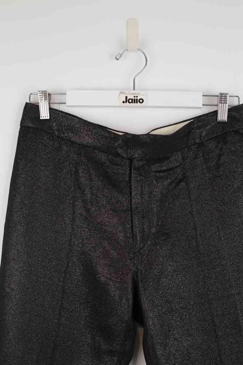 Slim-fit cotton cargo pants ISABEL MARANT - Seconde Main Black