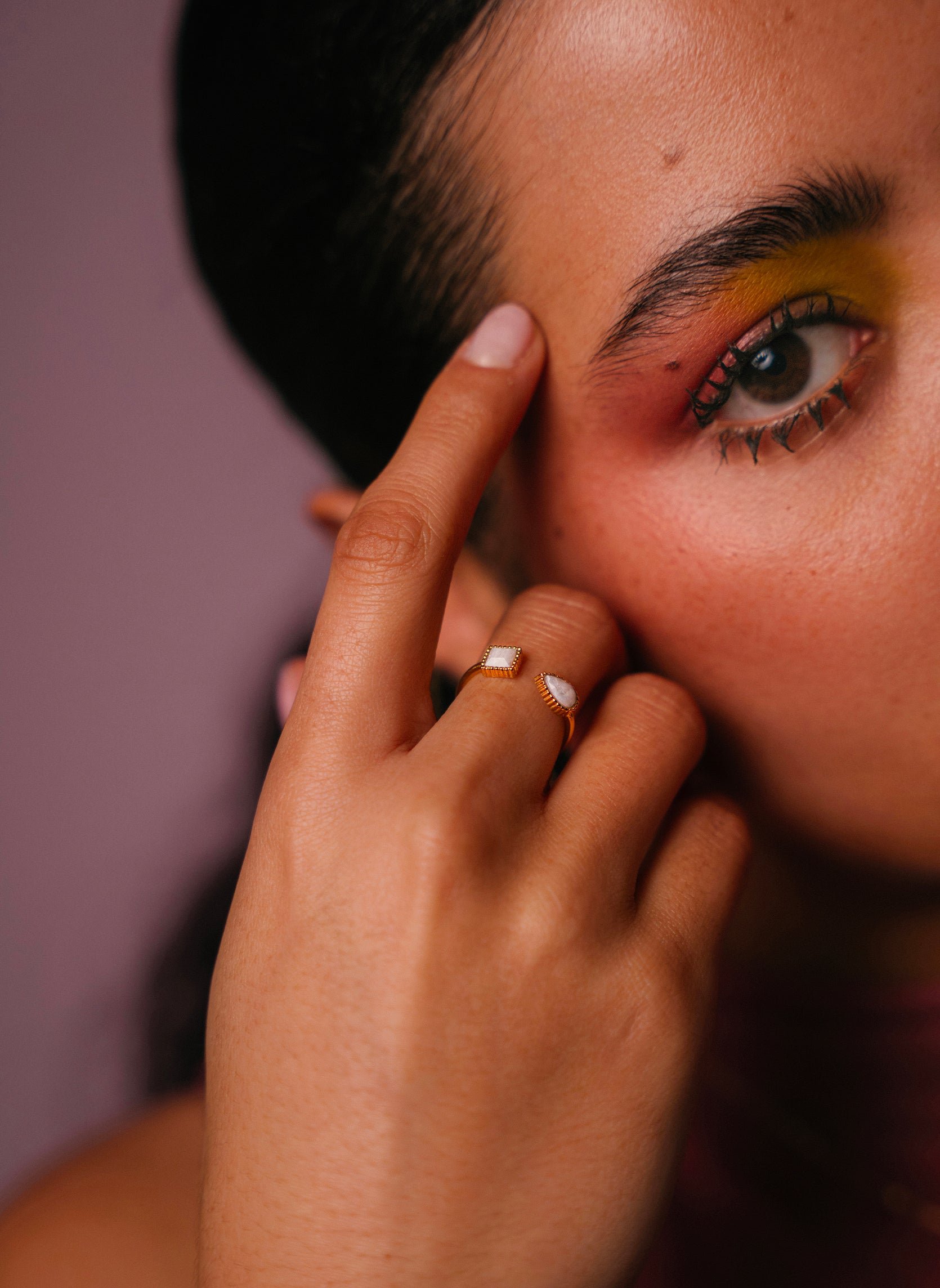 Thin ring Katia AEC Paris White