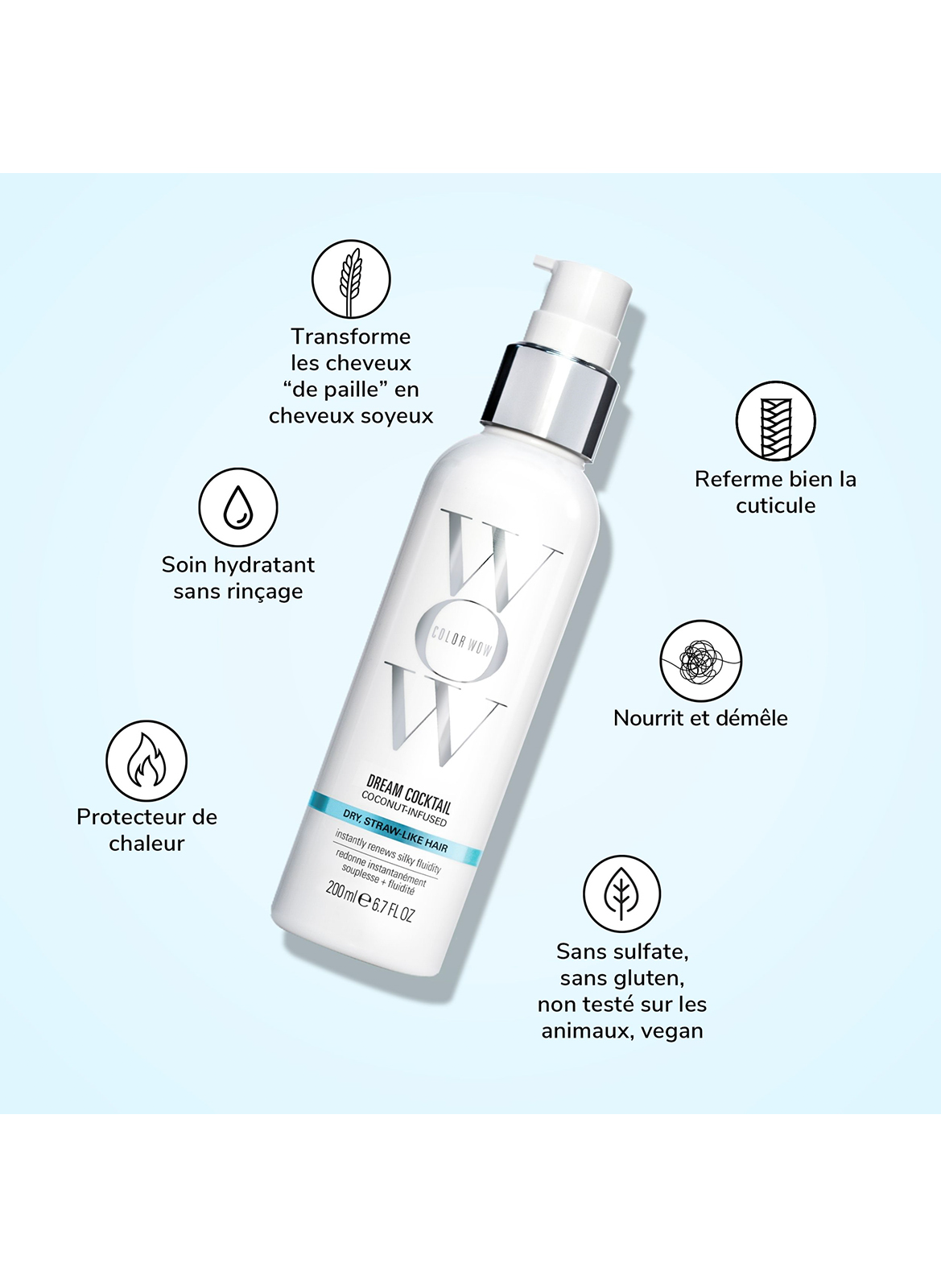 Bionic Tonic Cocktail Coconut COLORWOW No color