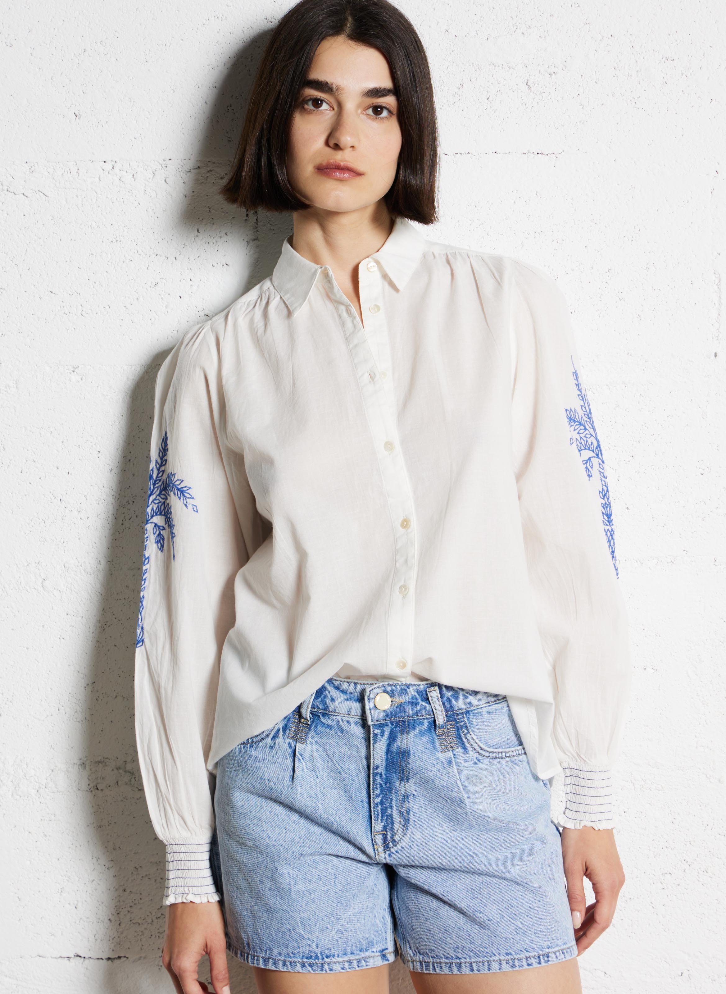 Colonel - Einfarbiges Hemd HARTFORD Beige