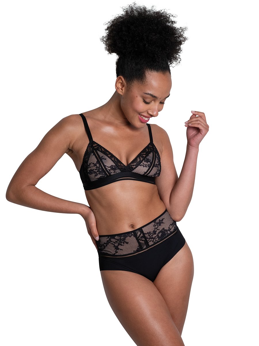 Triangle bra PASSIONATA Black