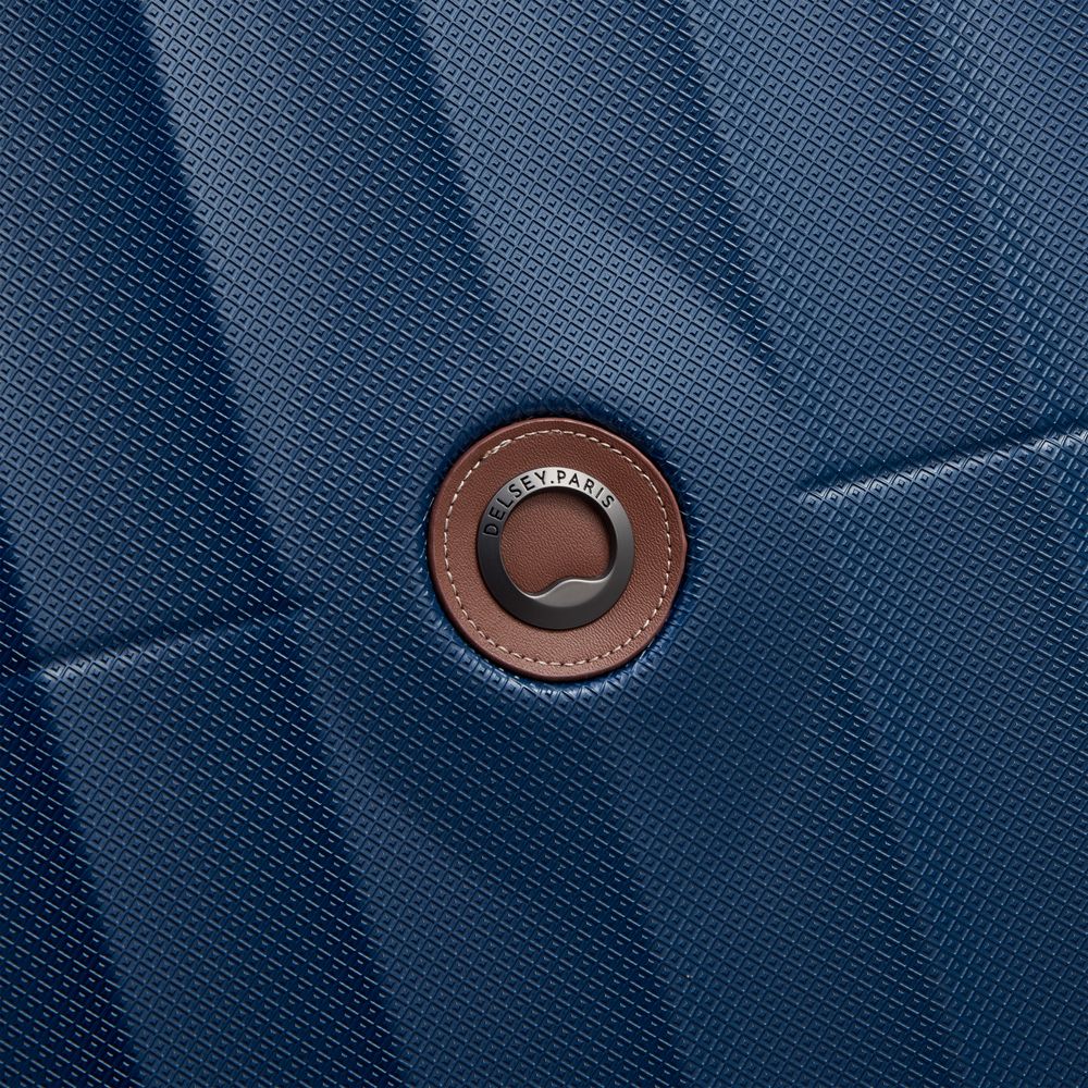 Rigid hold suitcase DELSEY PARIS Blue
