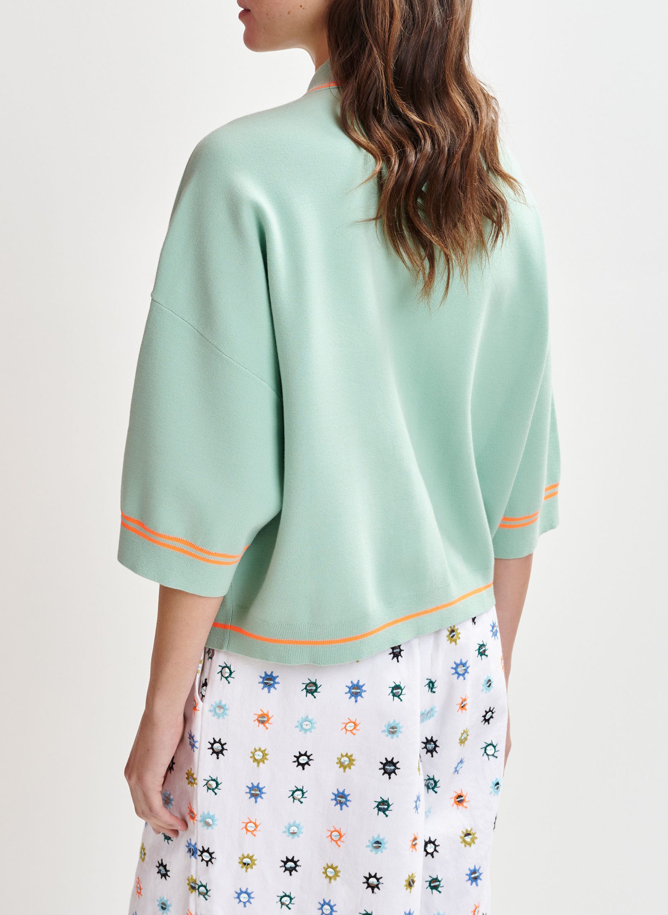 Cardigan ample à boutons fantaisies  ESSENTIEL ANTWERP Bleu