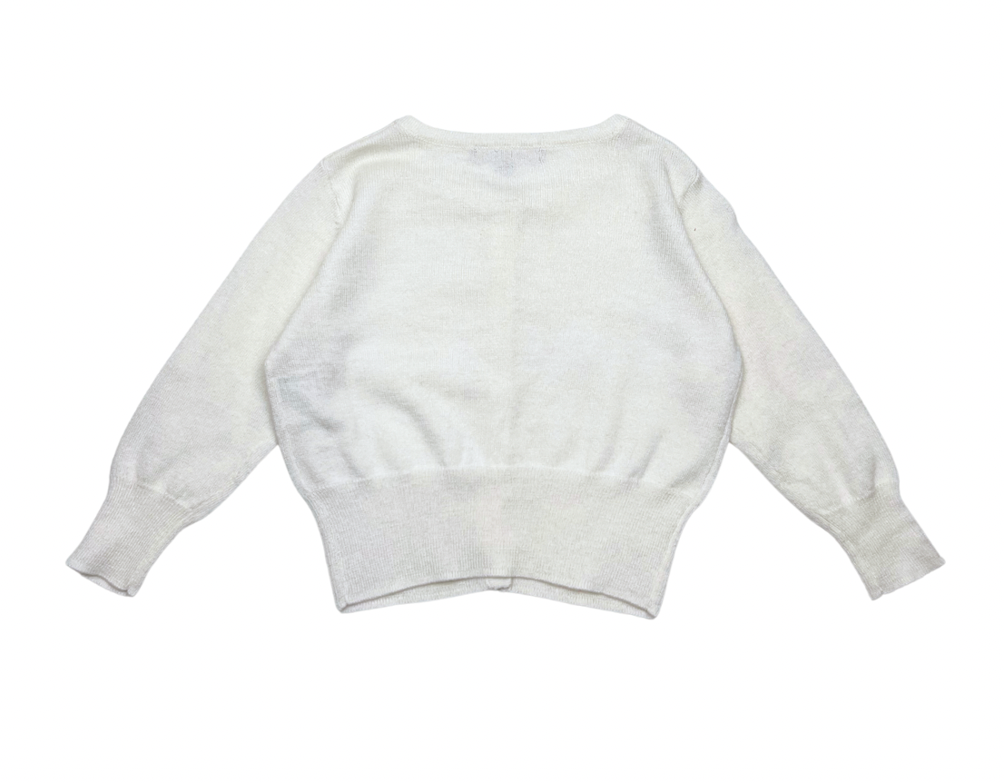 White baby cardigan - 6 months ILOVEGORGEOUS - Seconde main White