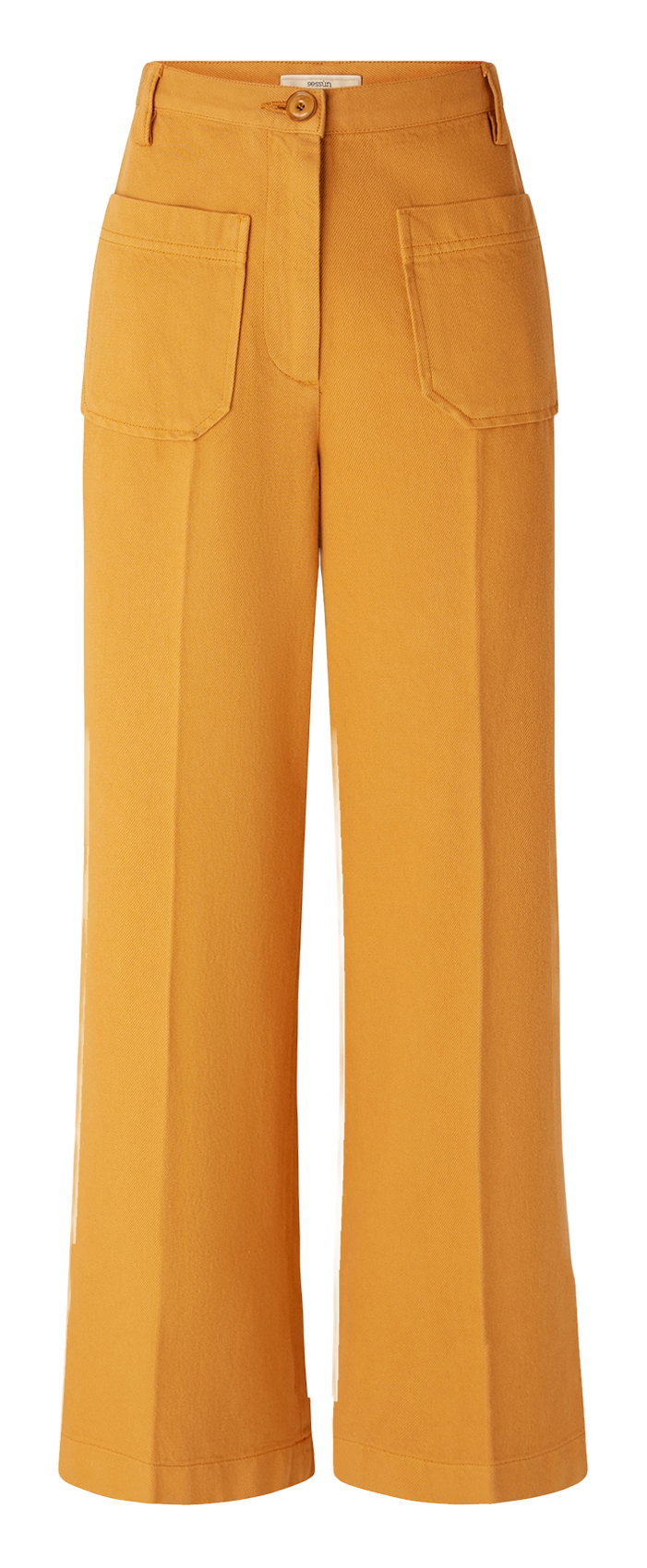 Jean droit taille haute en coton ALDRICKS Mango