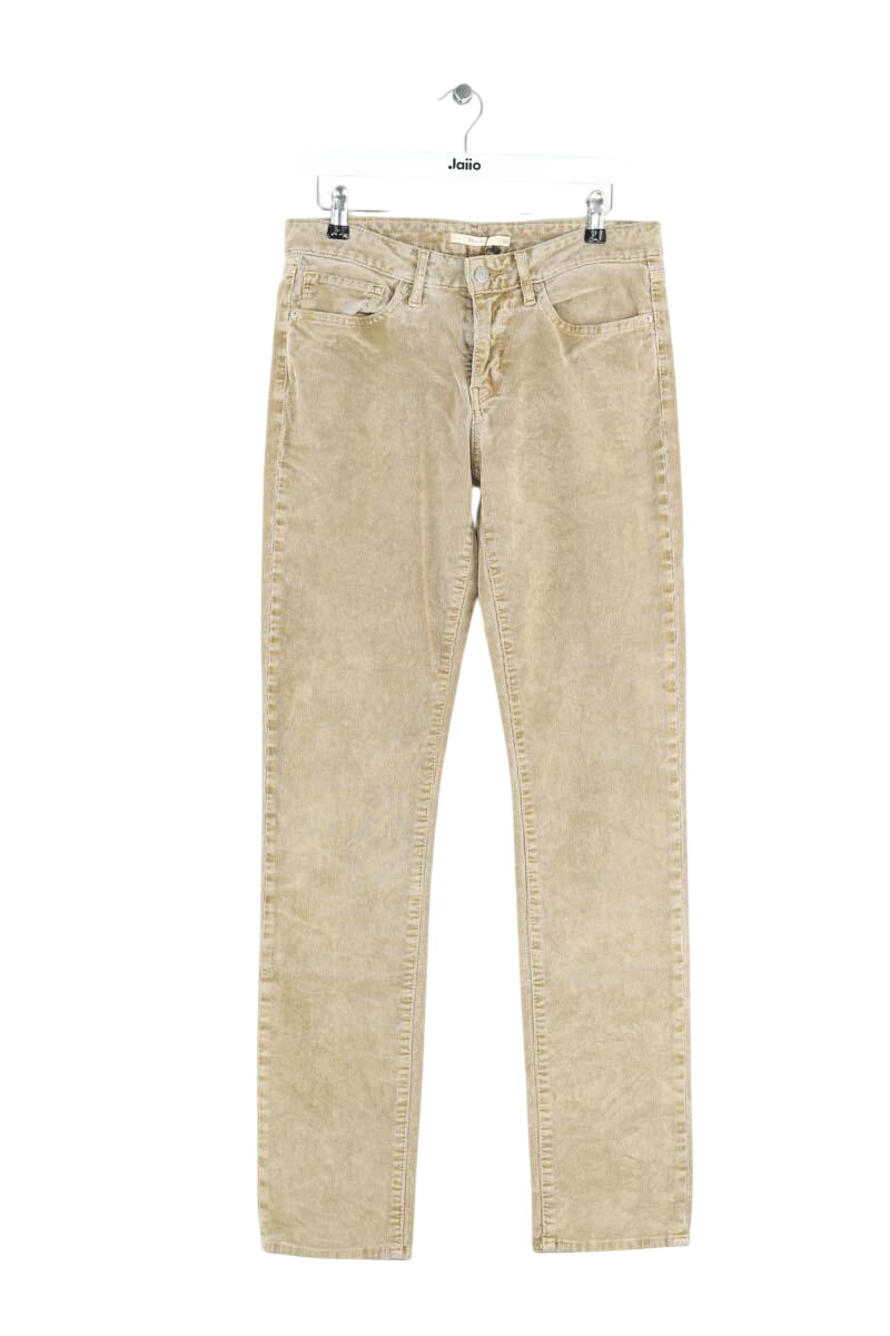 Cotton skinny jeans LEVI'S - Seconde main Beige