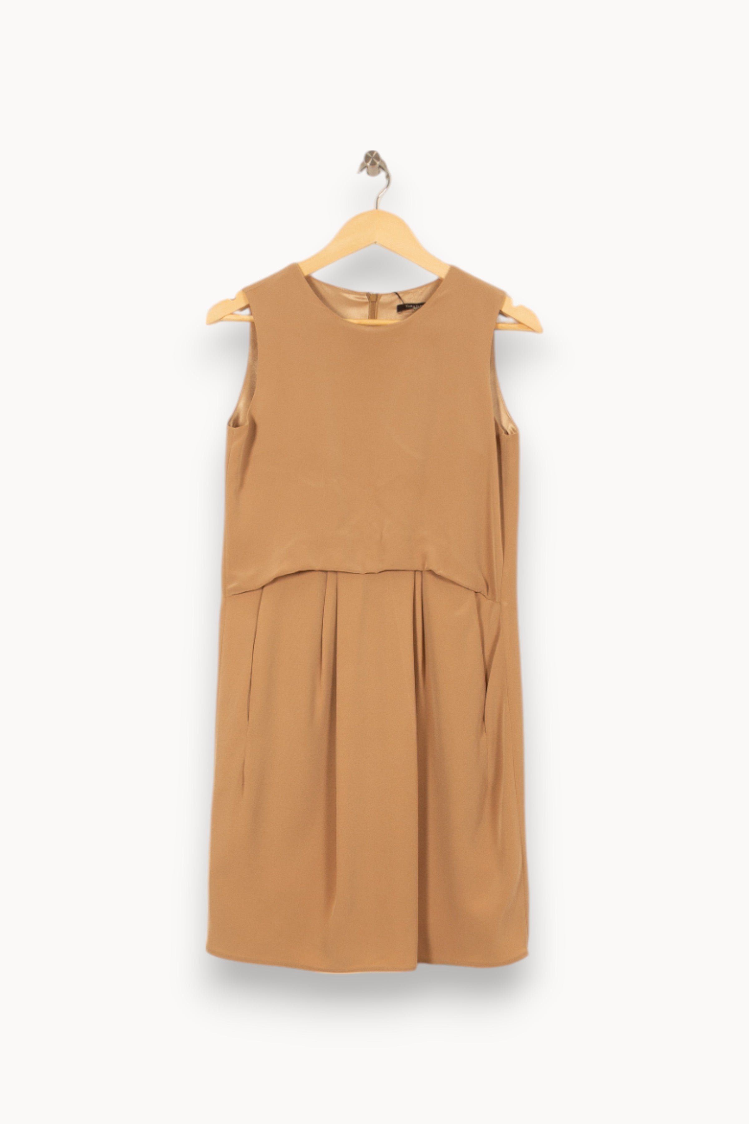Midi dress TARA JARMON - Seconde Main Beige