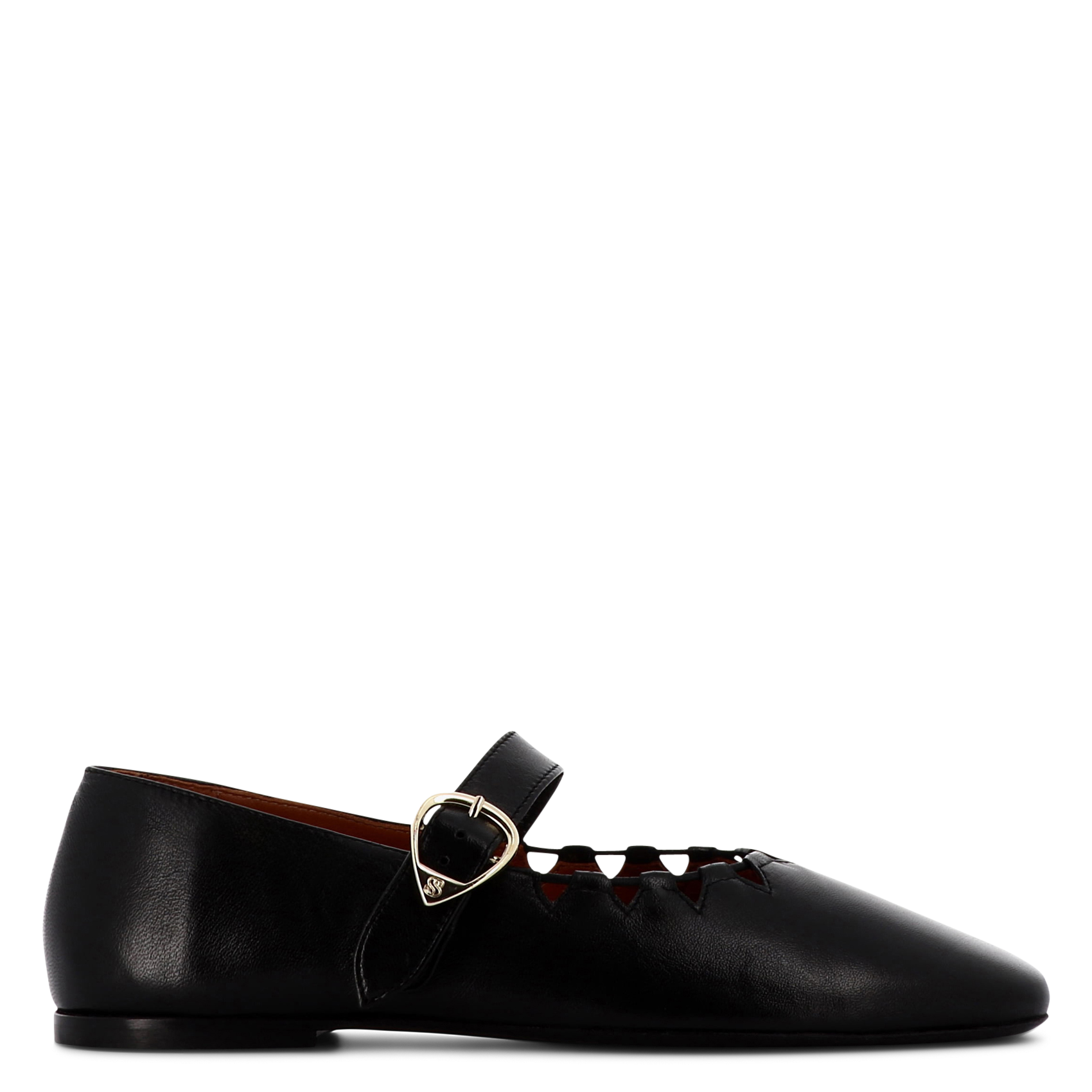 Suede ballet pumps SOCQUE PARIS Black