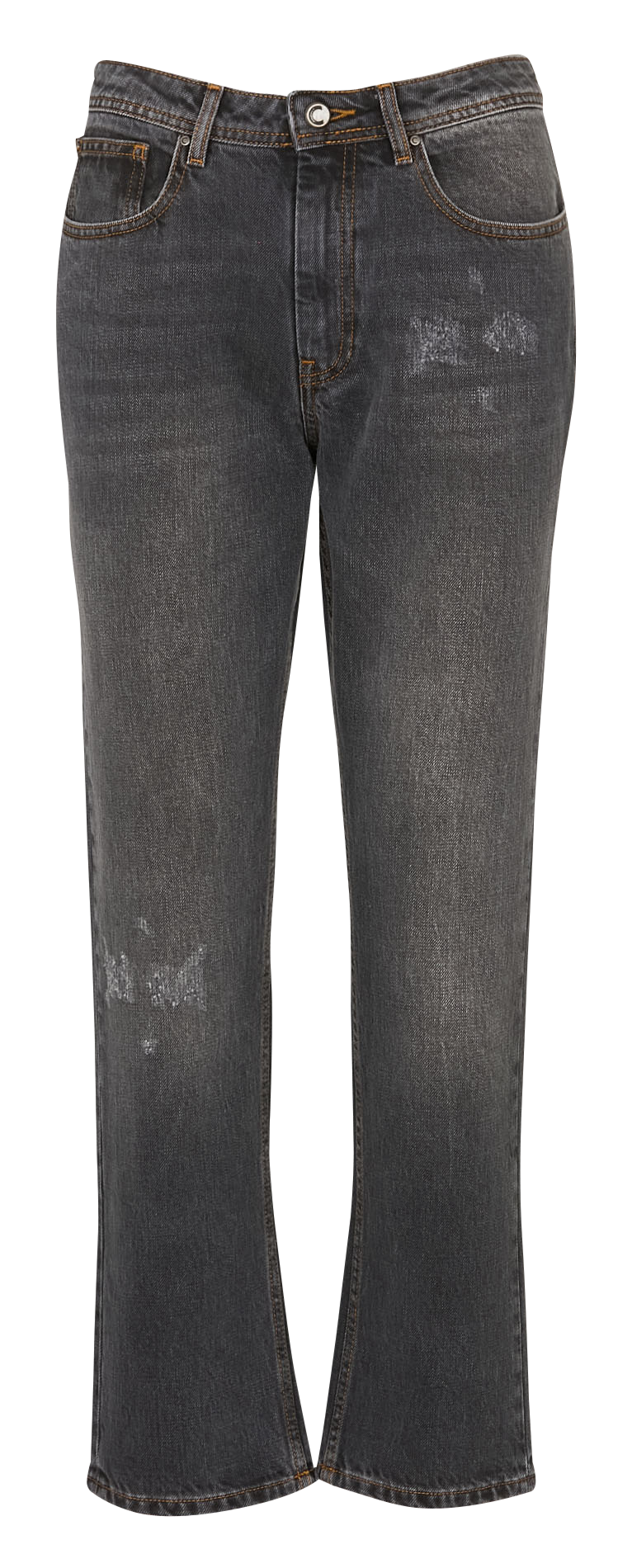 Jean droit en coton ACOTE Noir