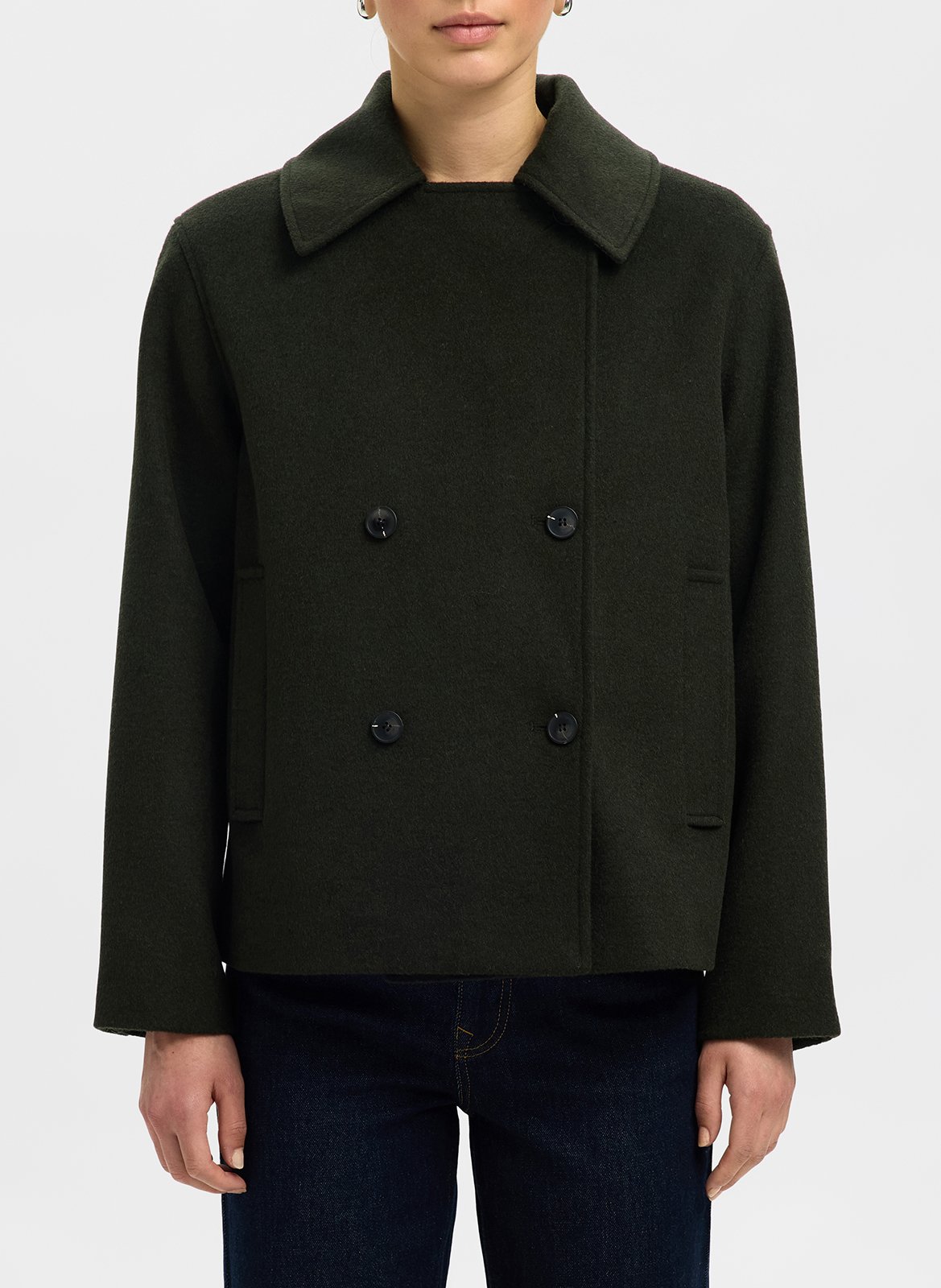 Coat SELECTED Green
