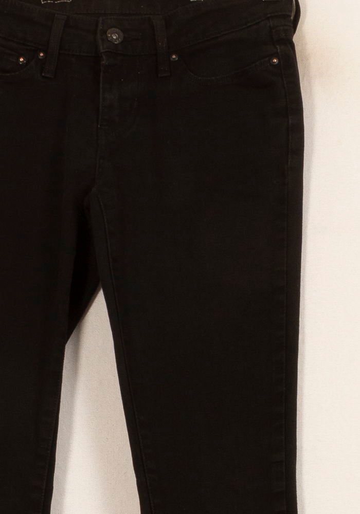 Cropped slim jeans with studs LEVI'S - Seconde main Black