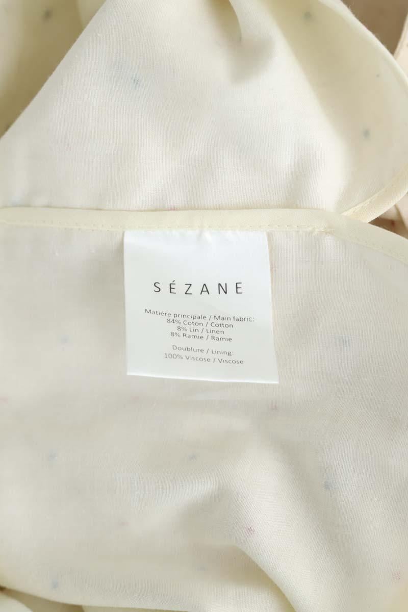 Linen jumpsuit SEZANE - Seconde main Beige