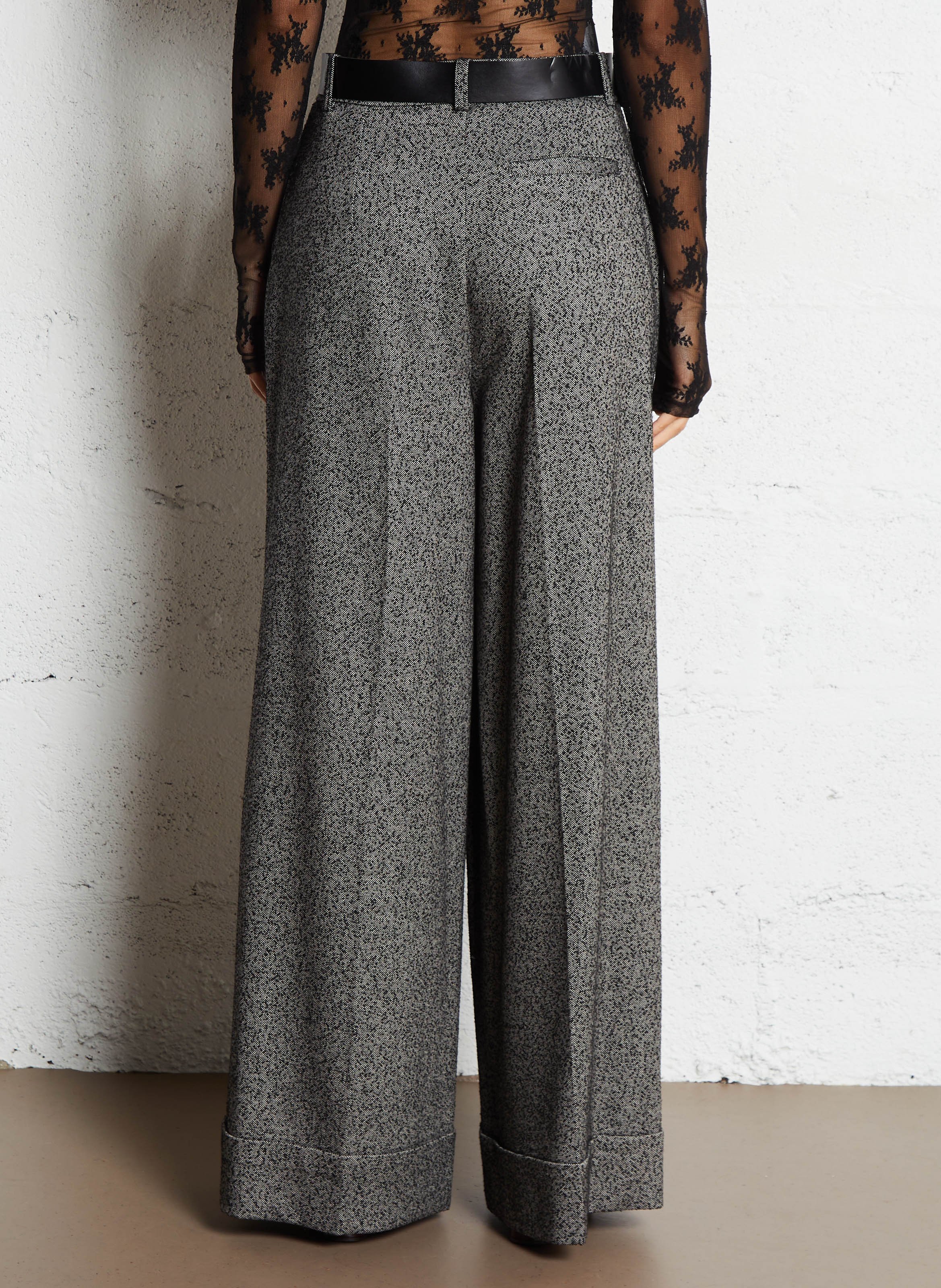 Pantalon large  IMPERIAL Noir