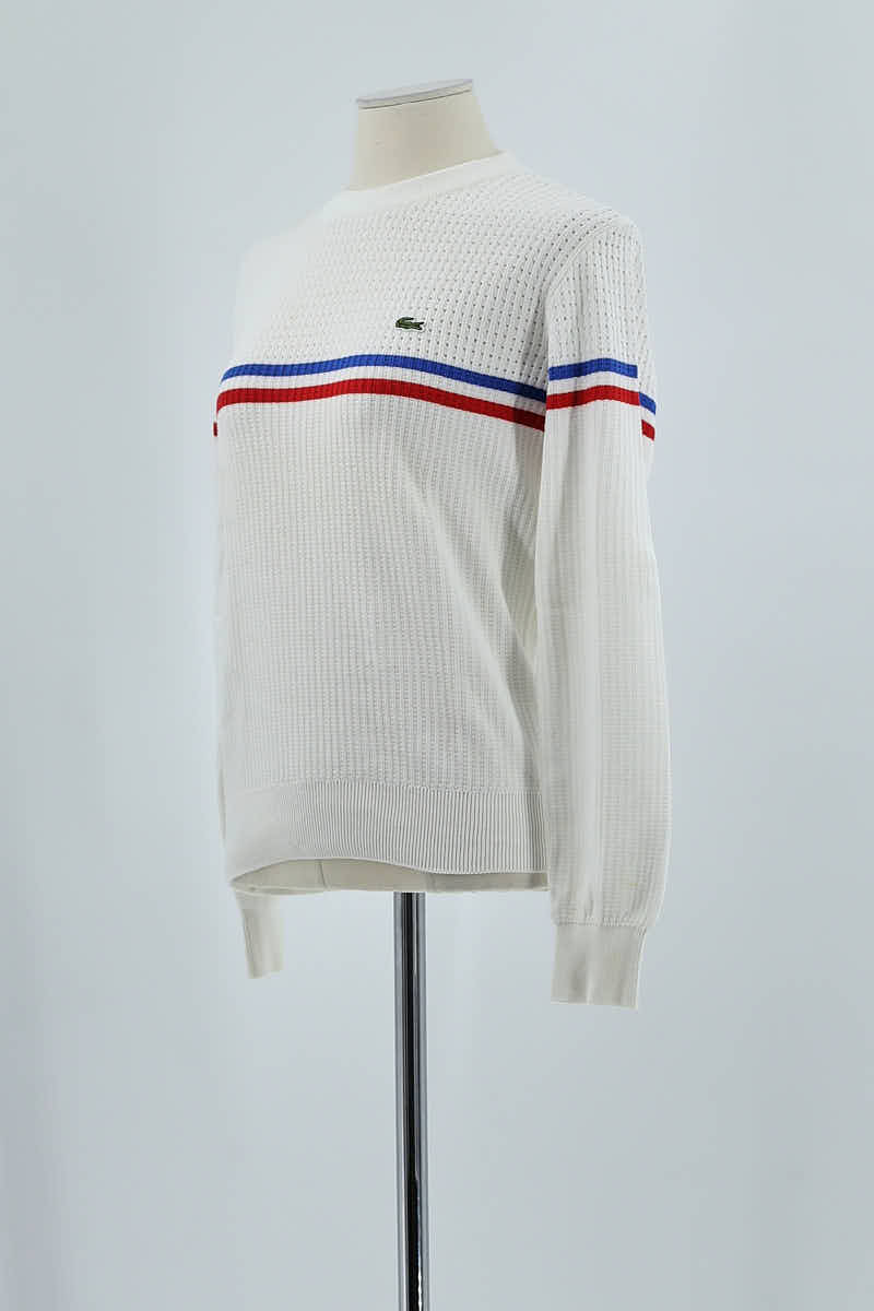 Sweater LACOSTE - SECONDE MAIN White