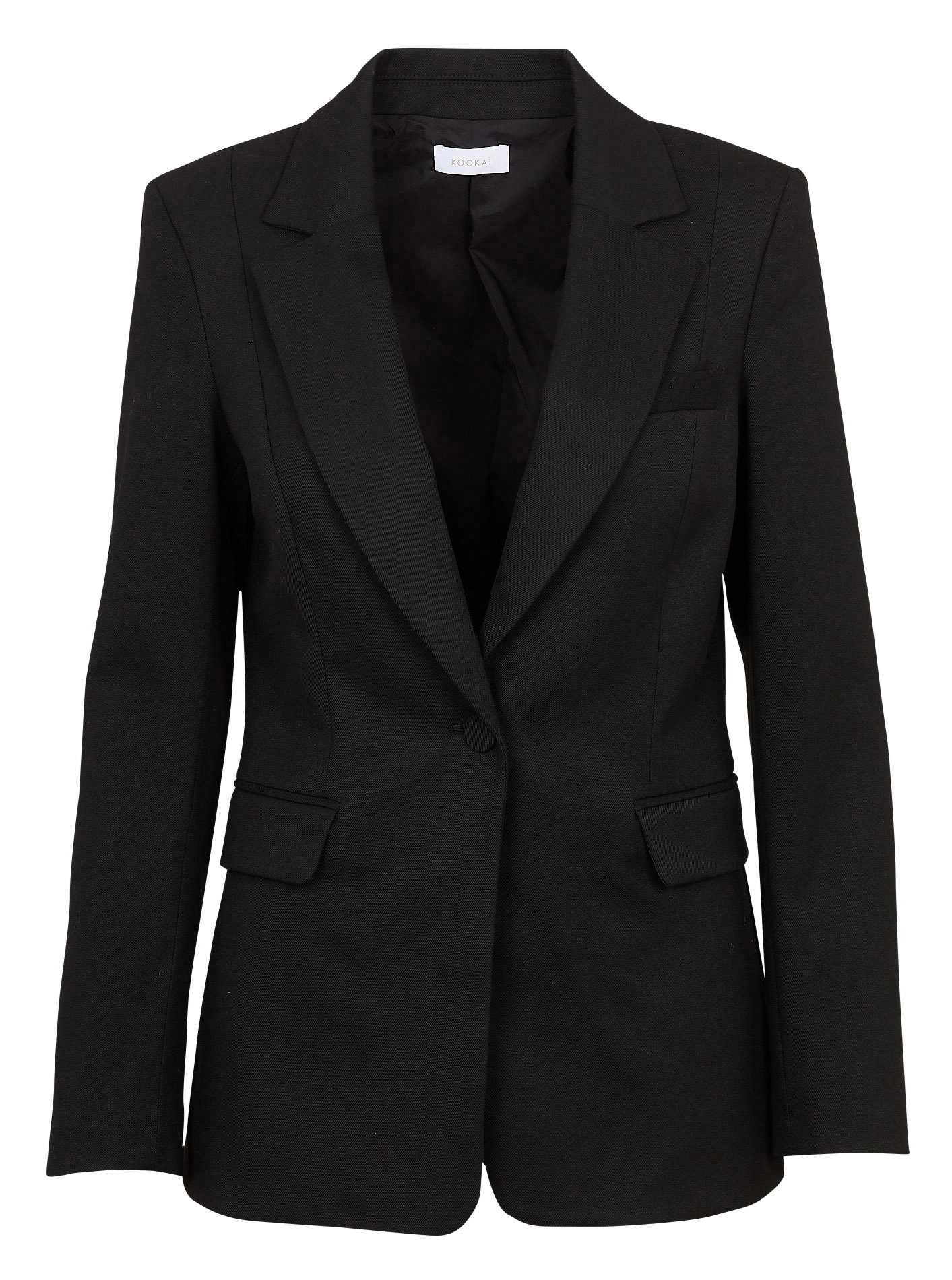 Veste cintrée col taillleur KOOKAI Noir