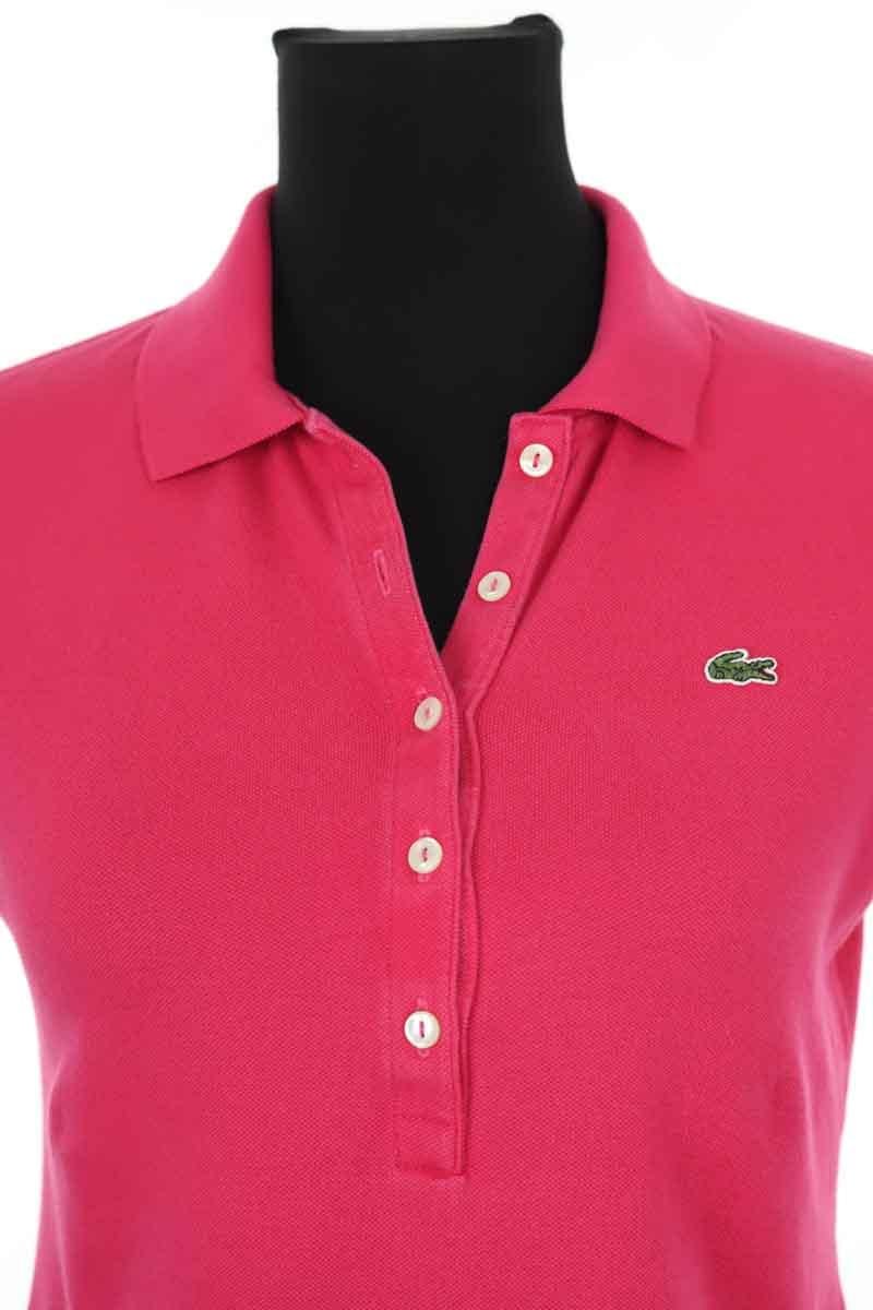 Polo shirt LACOSTE - SECONDE MAIN Pink