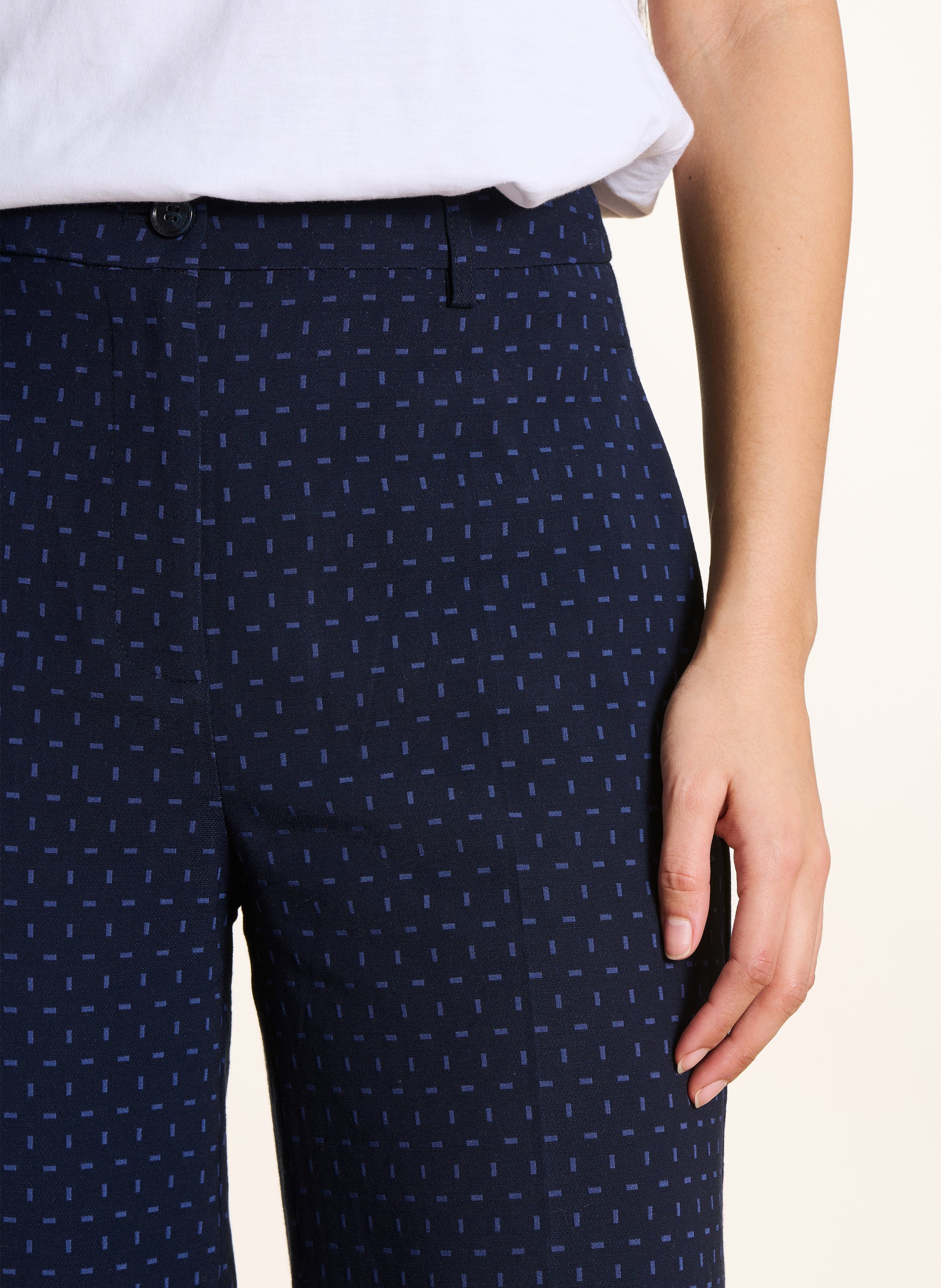 Pantalon large imprimé LA FEE MARABOUTEE Multicolore