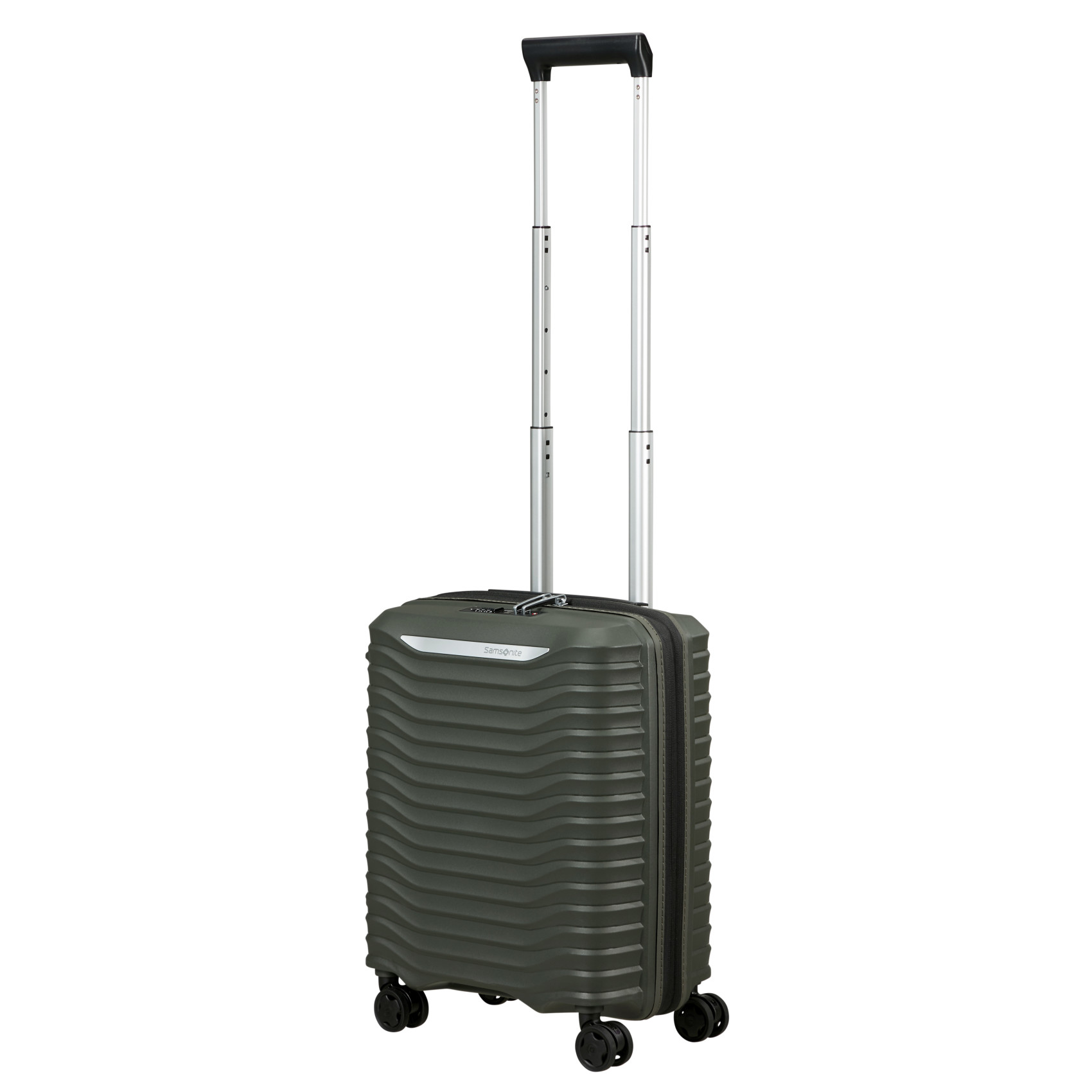 Upscape 4-wheel carry-on suitcase Black