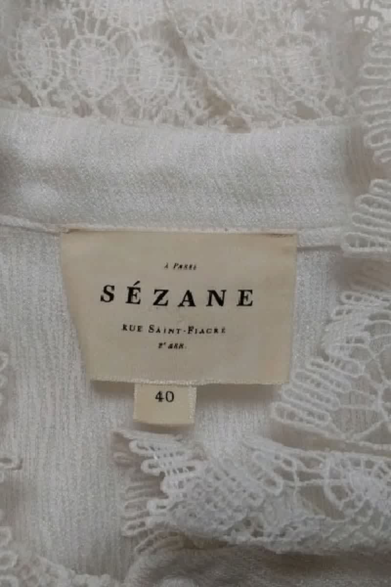 Blouse SEZANE - Seconde main Blanc